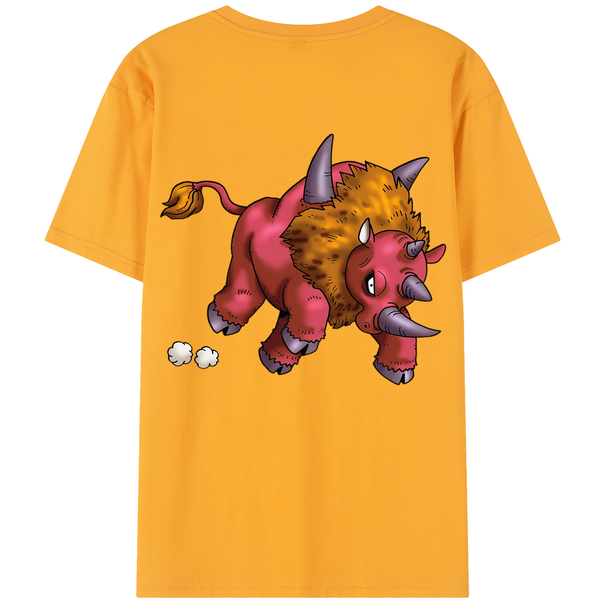 （画像用） ドラゴンクエスト Doragon Kuesuto Dragon Quest レディース半袖Tシャツ(バックプリント)