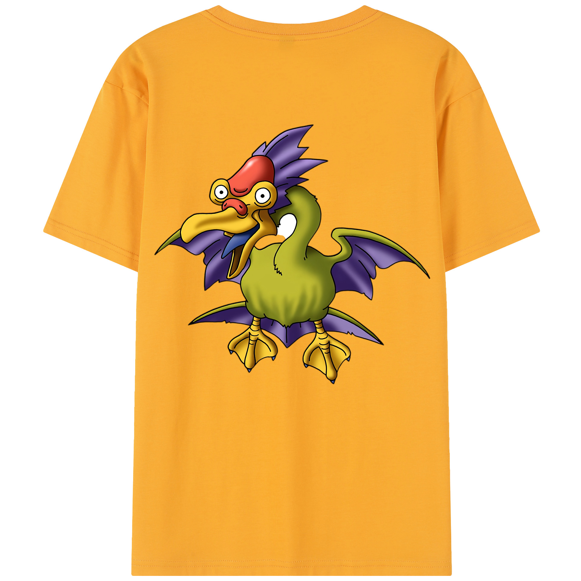 （画像用） ドラゴンクエスト Doragon Kuesuto Dragon Quest レディース半袖Tシャツ(バックプリント)