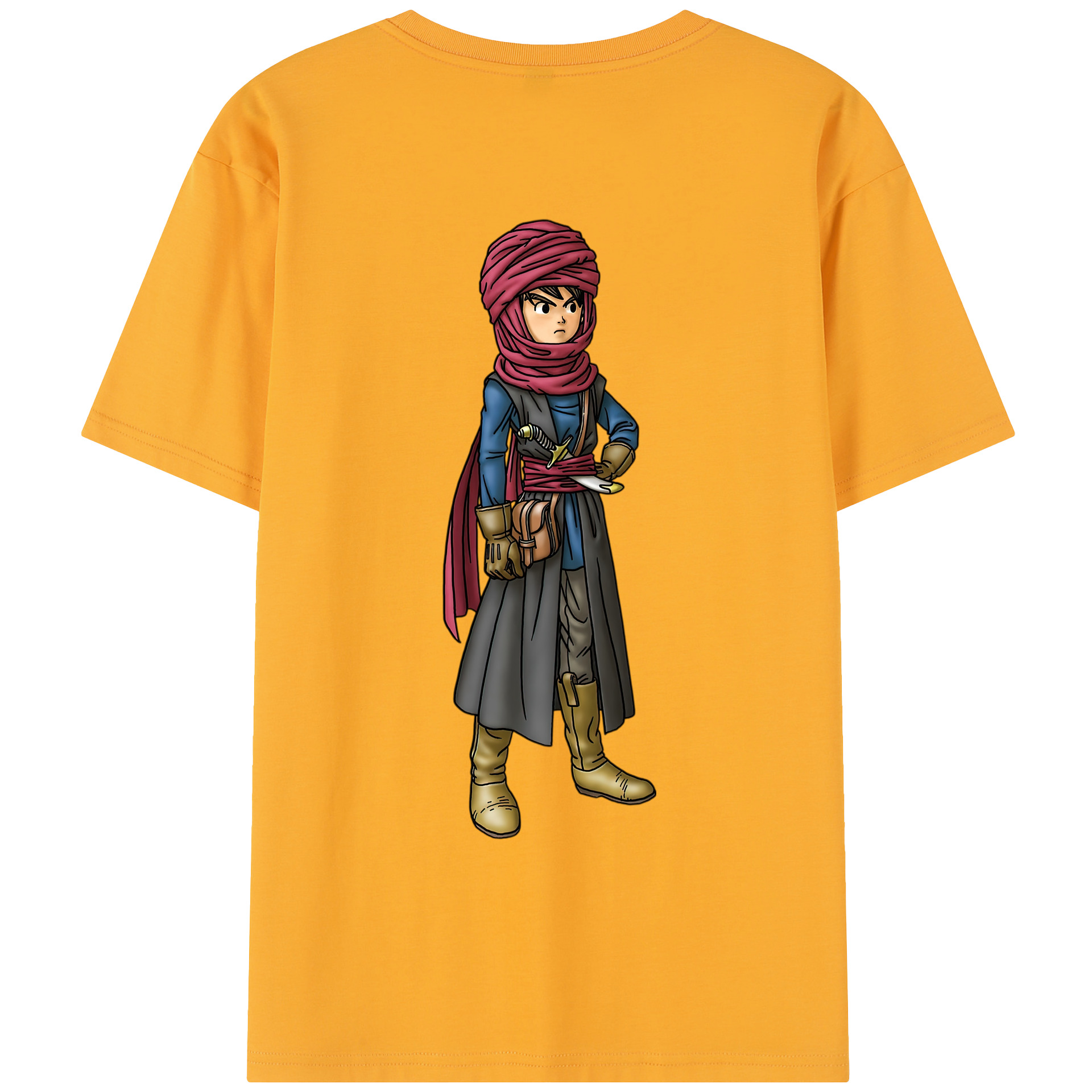 （画像用） ドラゴンクエスト Doragon Kuesuto Dragon Quest レディース半袖Tシャツ(バックプリント)