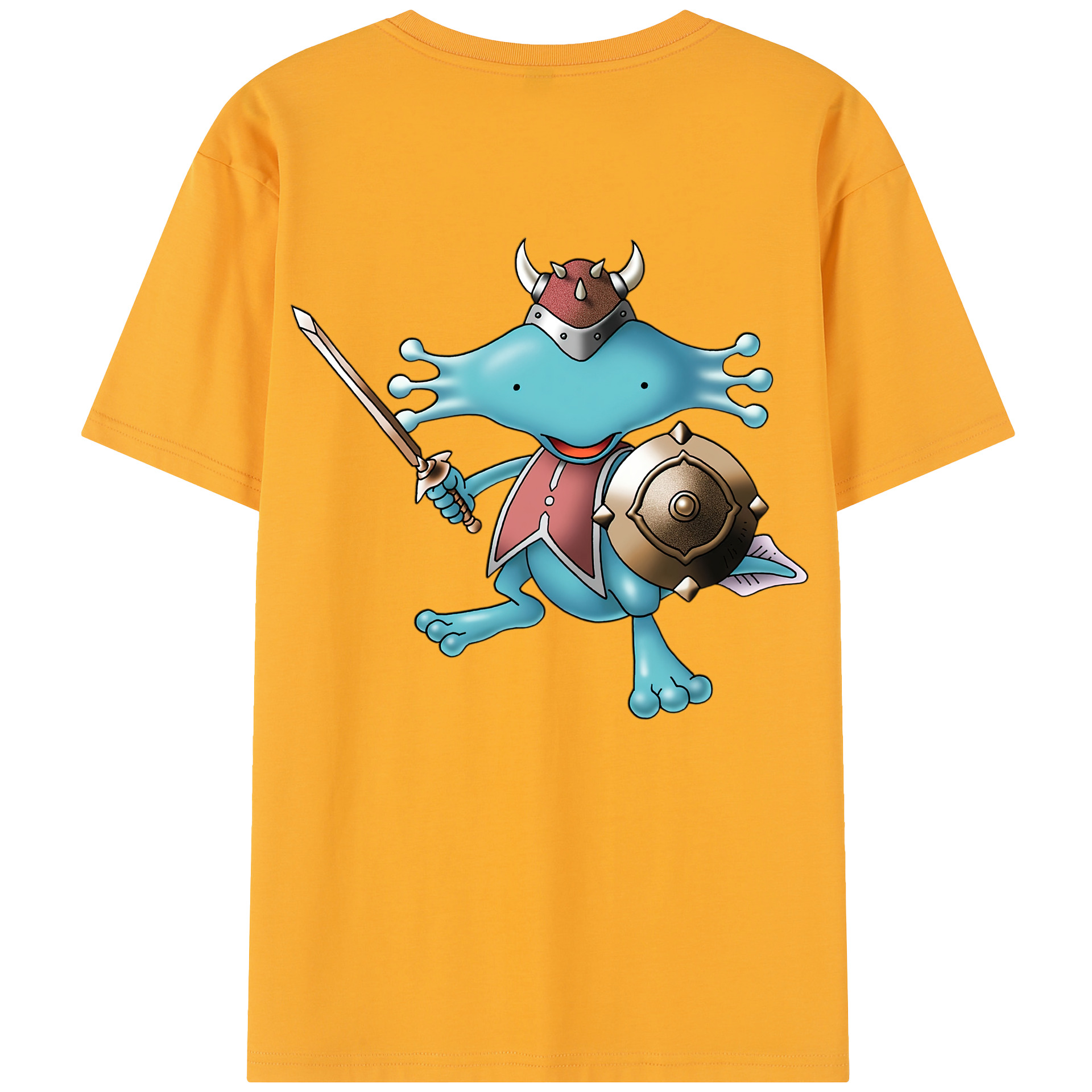（画像用） ドラゴンクエスト Doragon Kuesuto Dragon Quest レディース半袖Tシャツ(バックプリント)