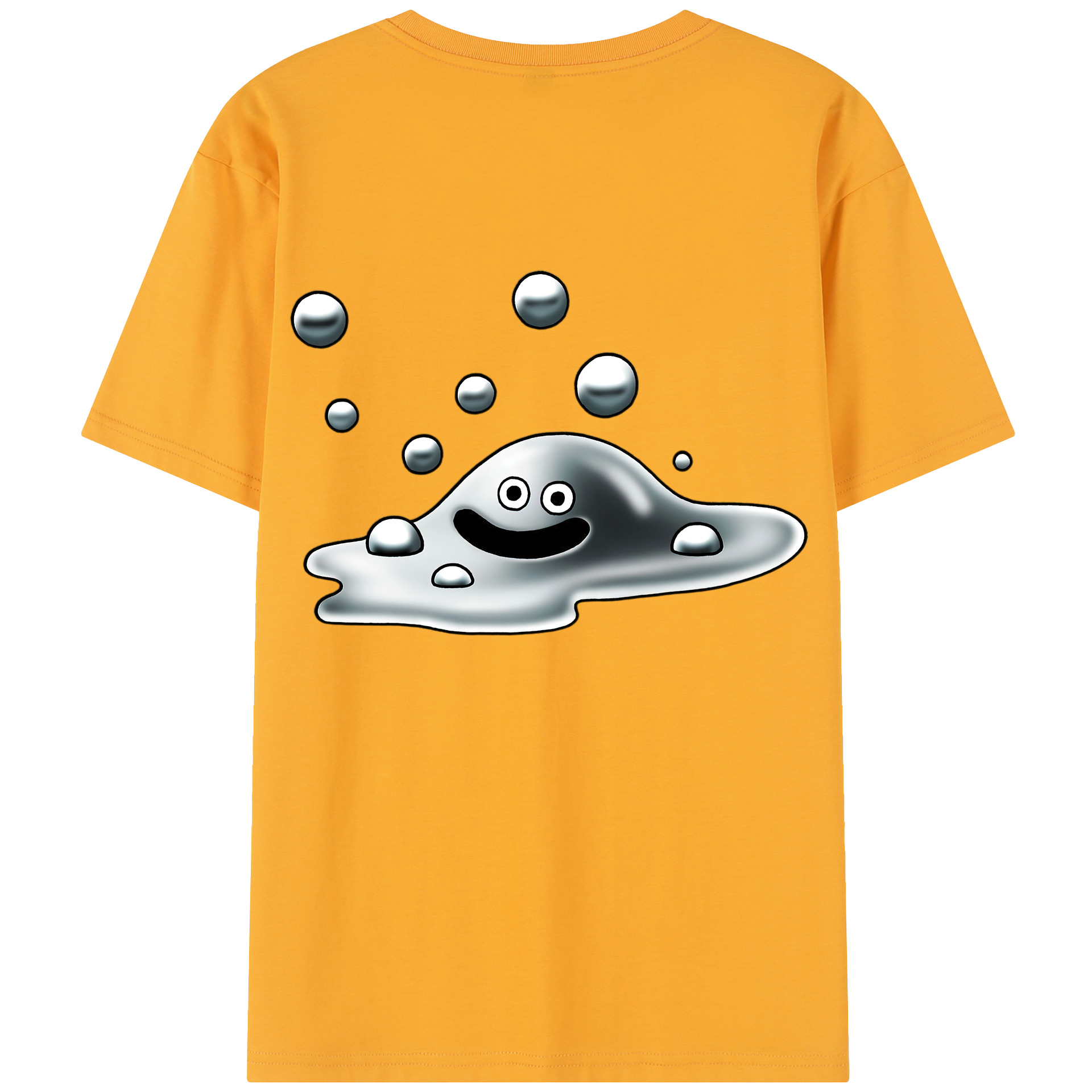 （画像用） ドラゴンクエスト Doragon Kuesuto Dragon Quest レディース半袖Tシャツ(バックプリント)