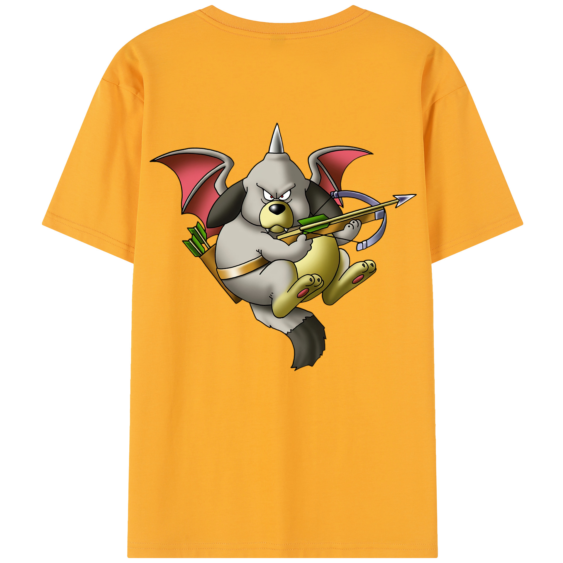 （画像用） ドラゴンクエスト Doragon Kuesuto Dragon Quest レディース半袖Tシャツ(バックプリント)