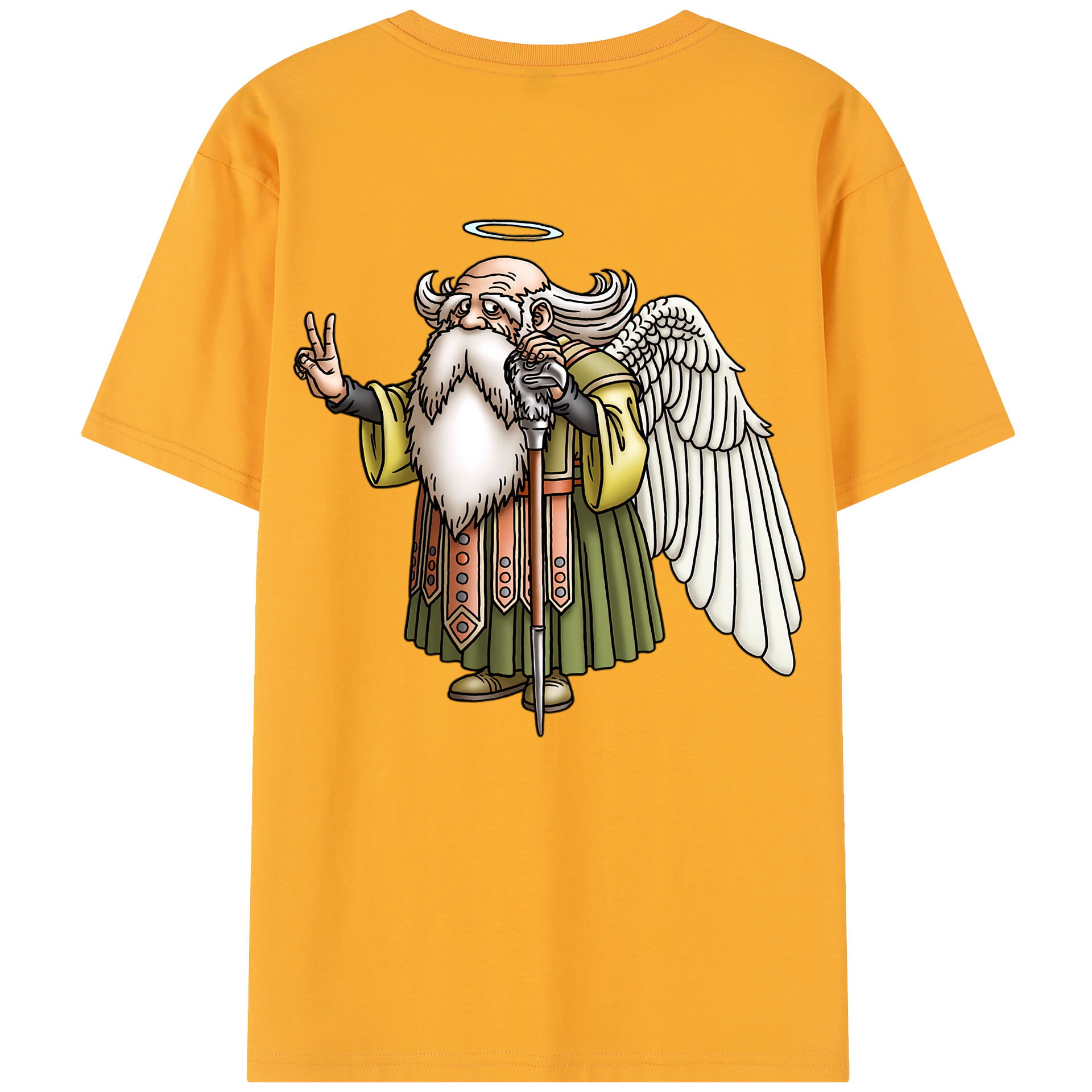 （画像用） ドラゴンクエスト Doragon Kuesuto Dragon Quest レディース半袖Tシャツ(バックプリント)