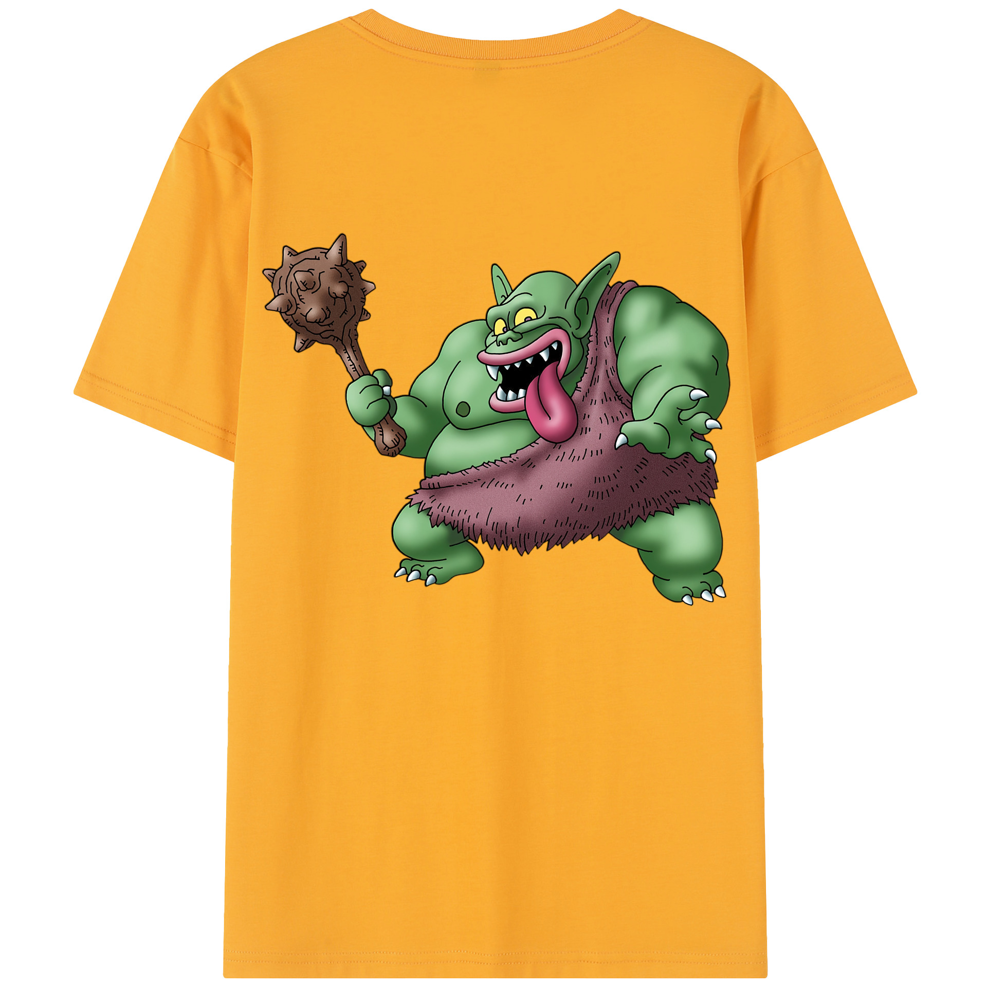 （画像用） ドラゴンクエスト Doragon Kuesuto Dragon Quest レディース半袖Tシャツ(バックプリント)
