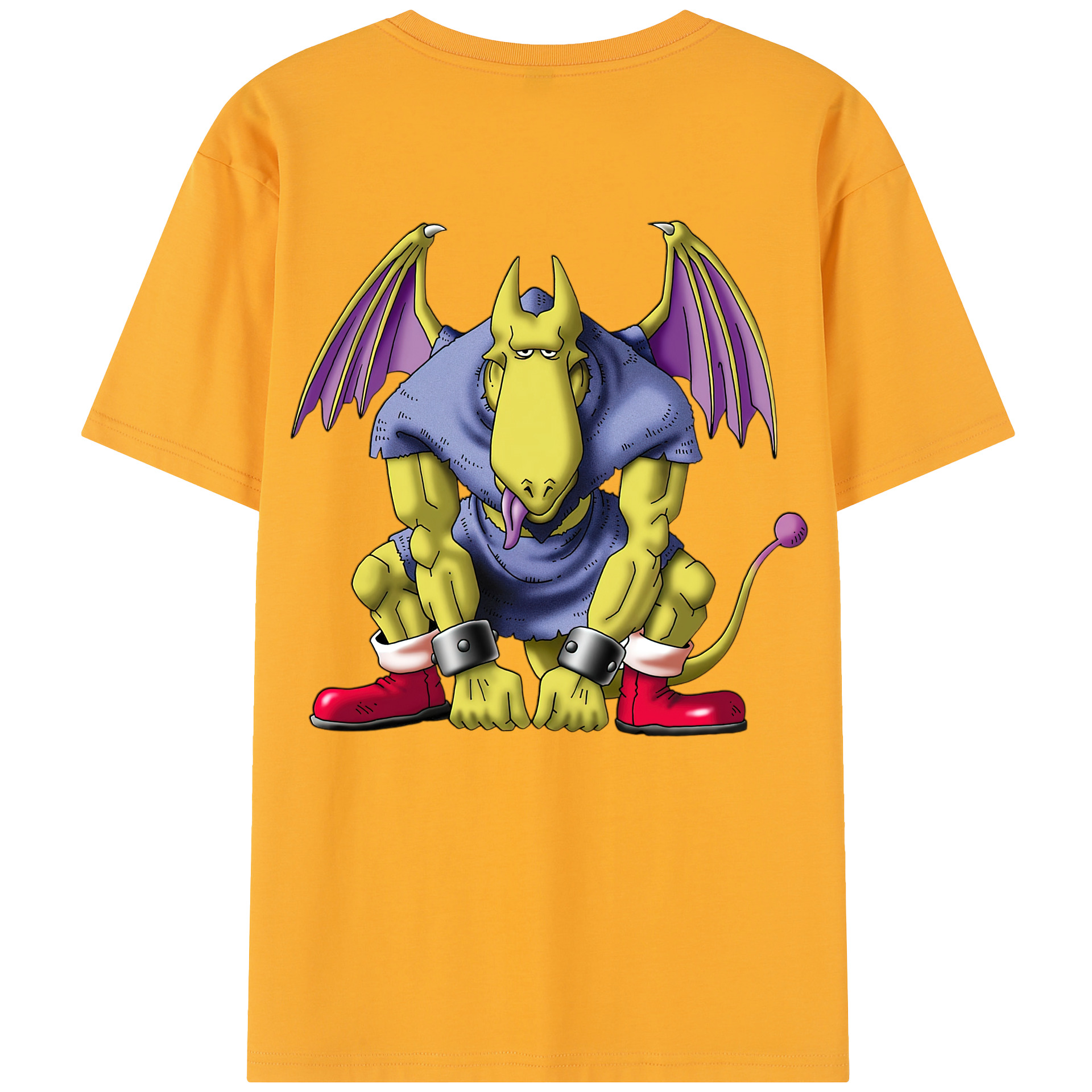 （画像用） ドラゴンクエスト Doragon Kuesuto Dragon Quest レディース半袖Tシャツ(バックプリント)