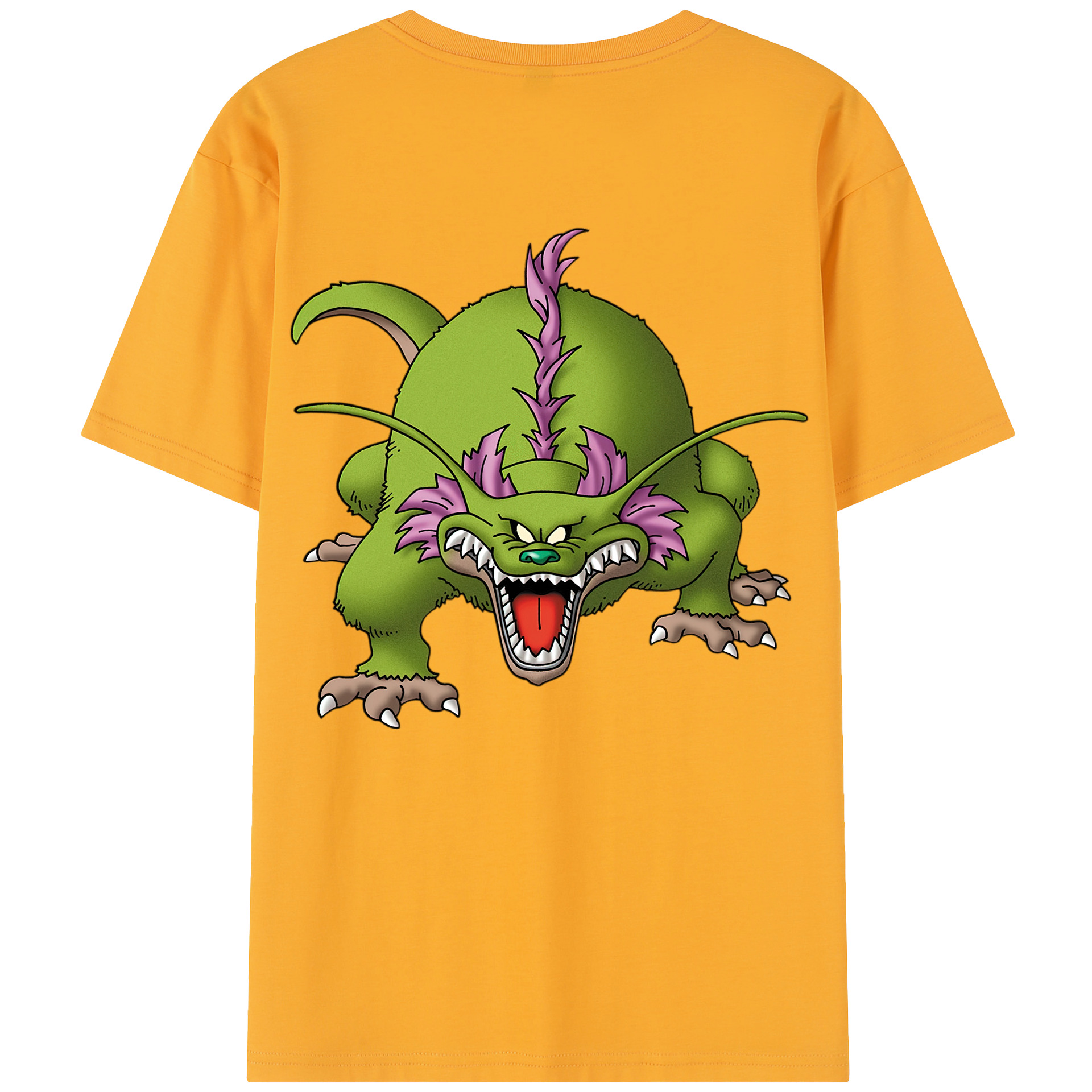 （画像用） ドラゴンクエスト Doragon Kuesuto Dragon Quest レディース半袖Tシャツ(バックプリント)