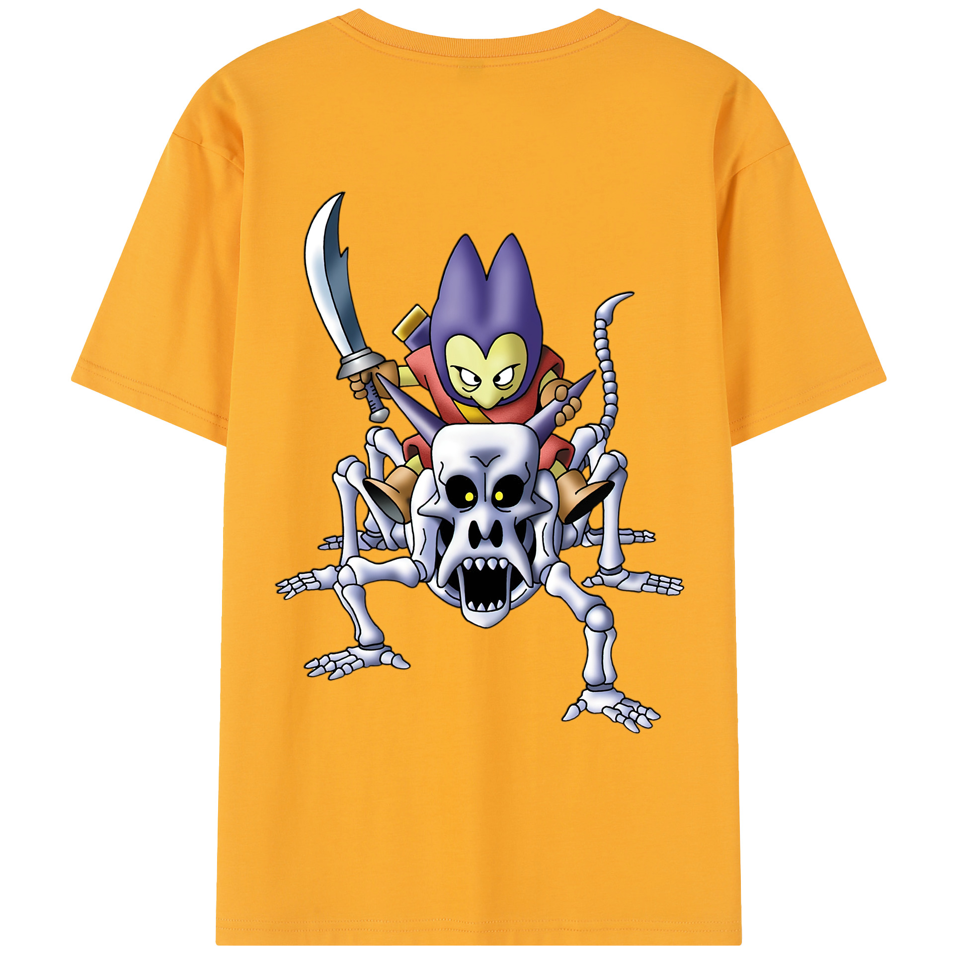 （画像用） ドラゴンクエスト Doragon Kuesuto Dragon Quest レディース半袖Tシャツ(バックプリント)