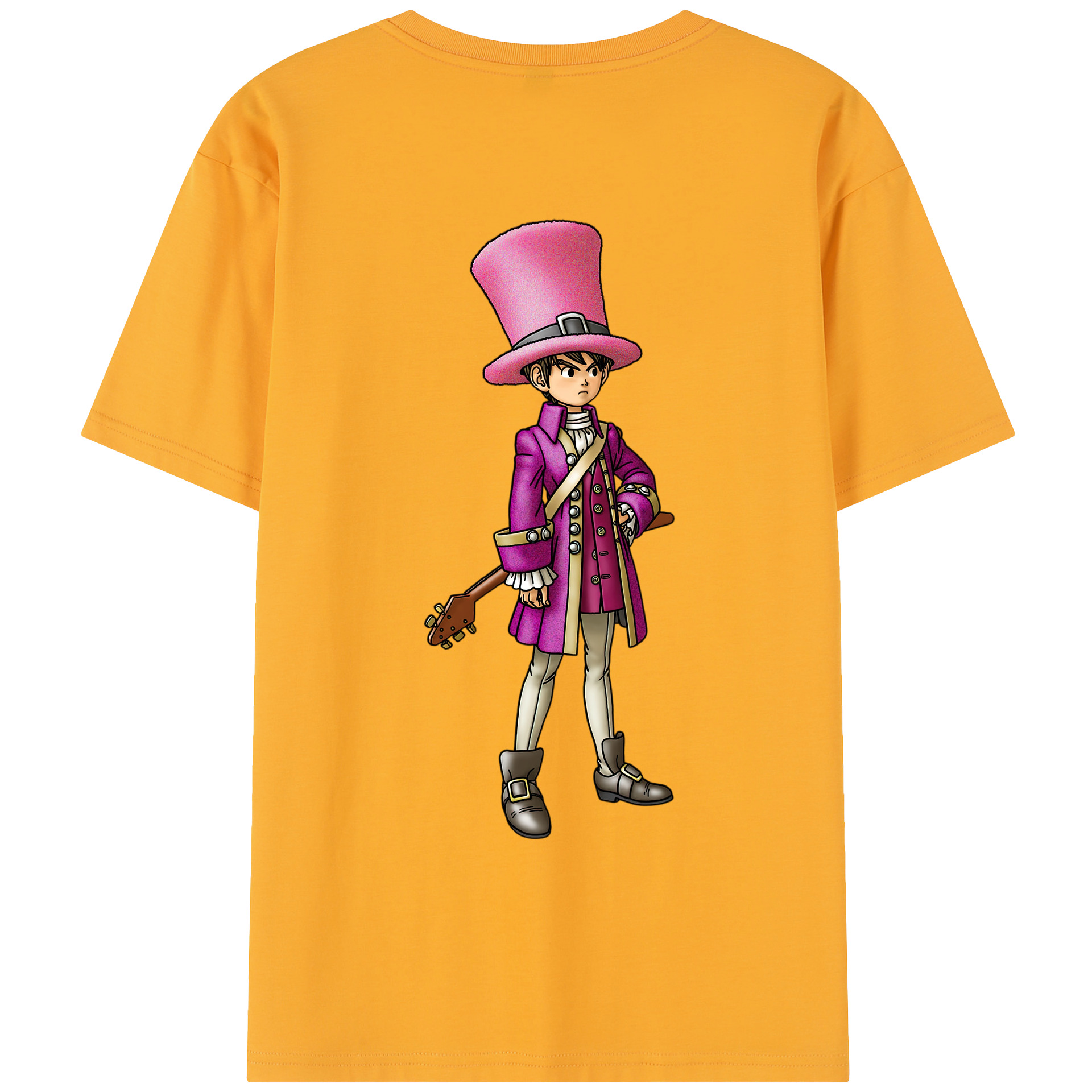 （画像用） ドラゴンクエスト Doragon Kuesuto Dragon Quest レディース半袖Tシャツ(バックプリント)