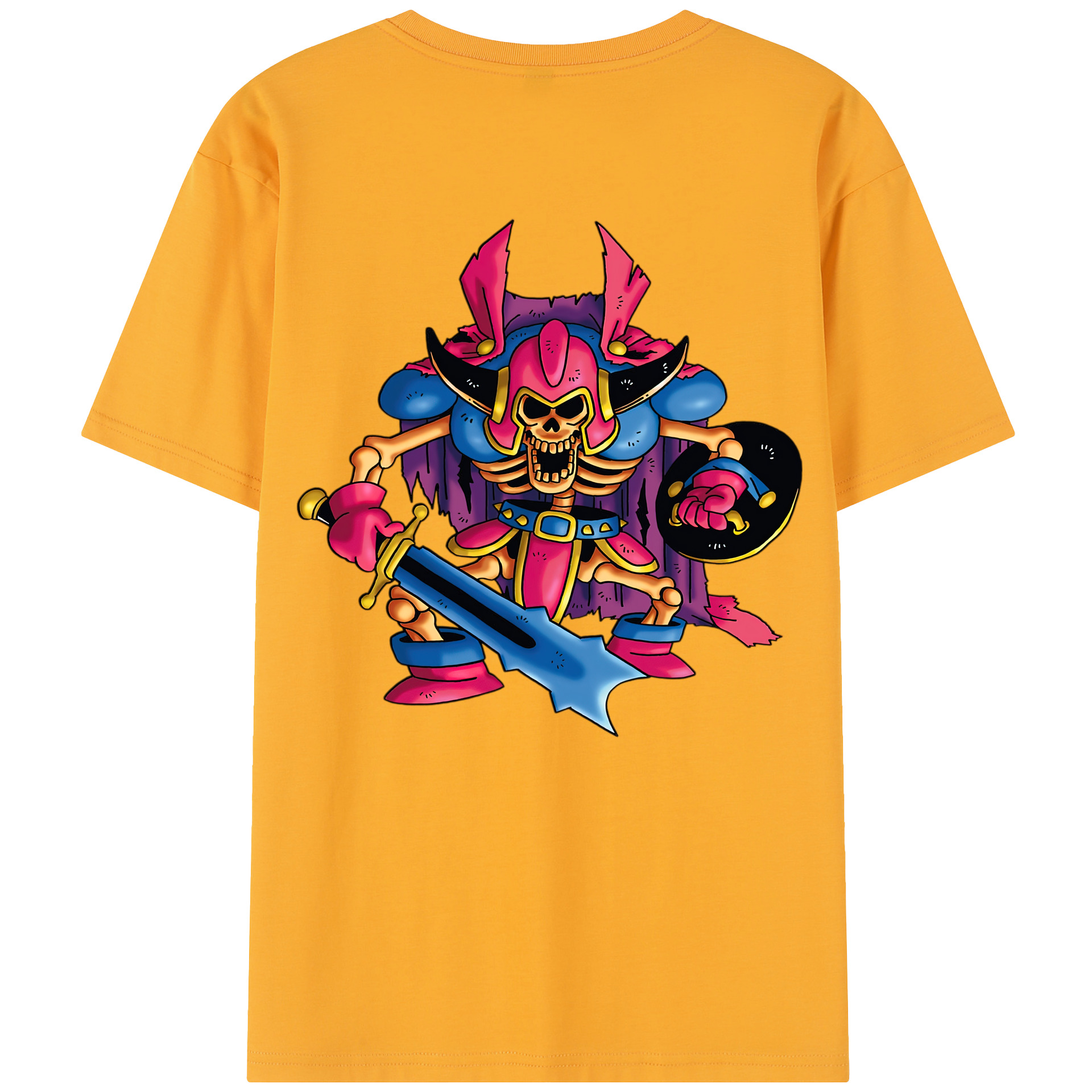 （画像用） ドラゴンクエスト Doragon Kuesuto Dragon Quest レディース半袖Tシャツ(バックプリント)