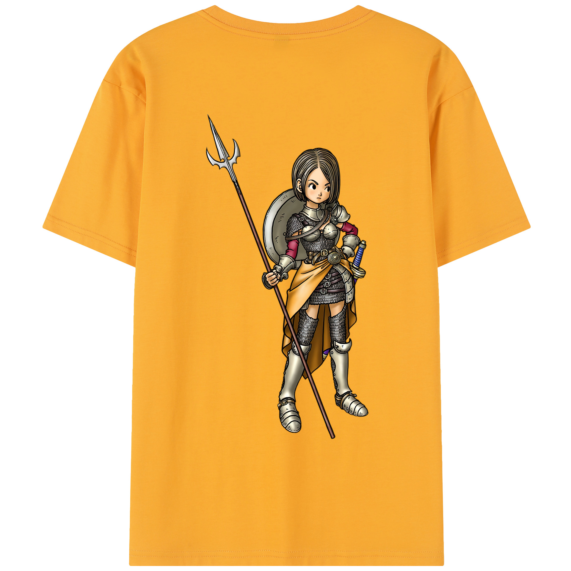 （画像用） ドラゴンクエスト Doragon Kuesuto Dragon Quest レディース半袖Tシャツ(バックプリント)