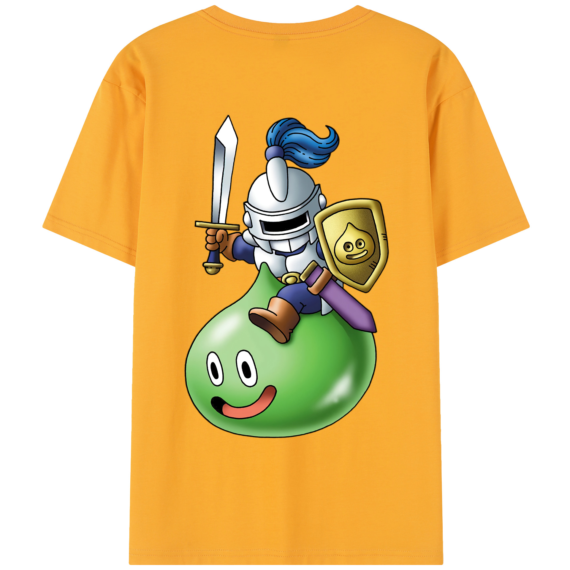 （画像用） ドラゴンクエスト Doragon Kuesuto Dragon Quest レディース半袖Tシャツ(バックプリント)