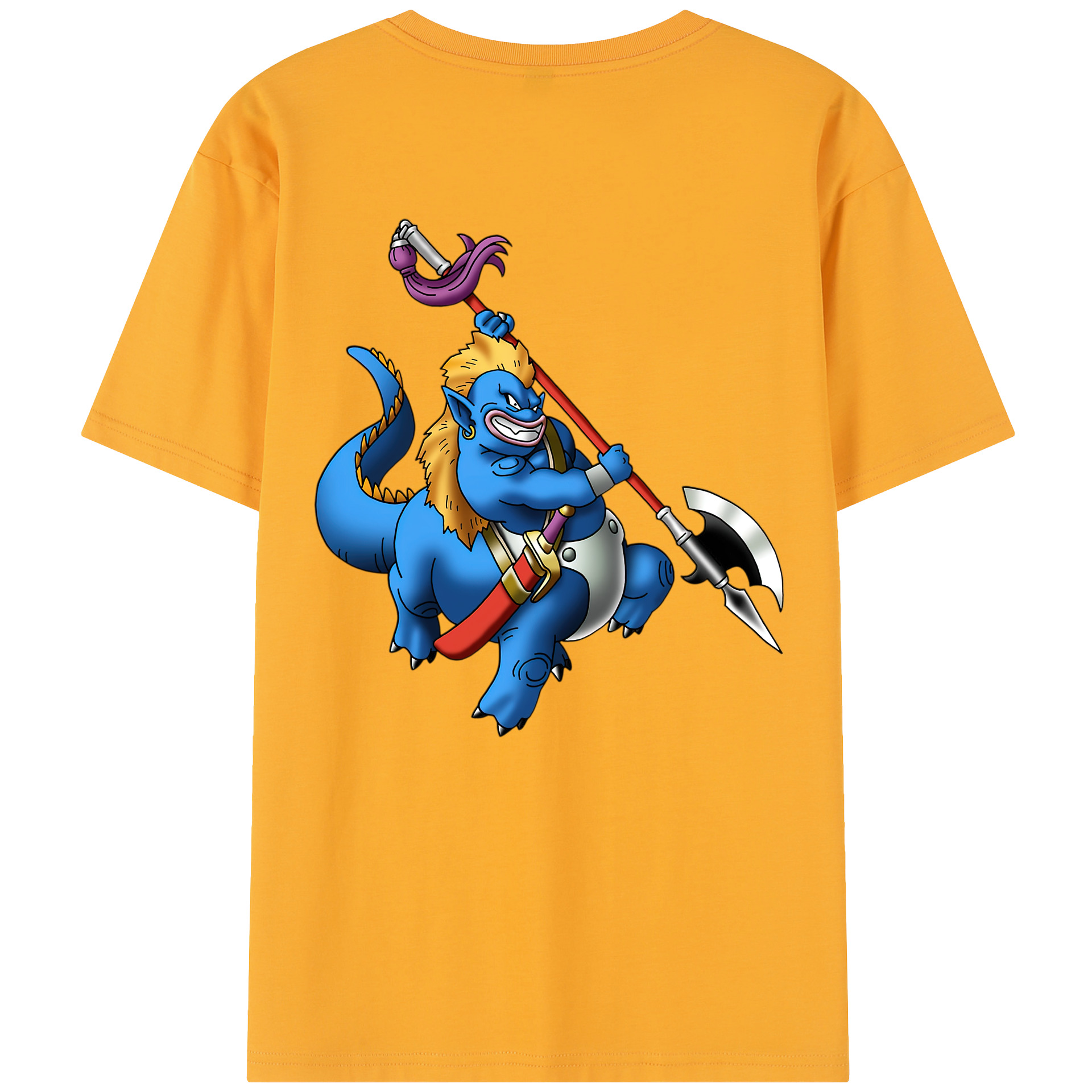 （画像用） ドラゴンクエスト Doragon Kuesuto Dragon Quest レディース半袖Tシャツ(バックプリント)