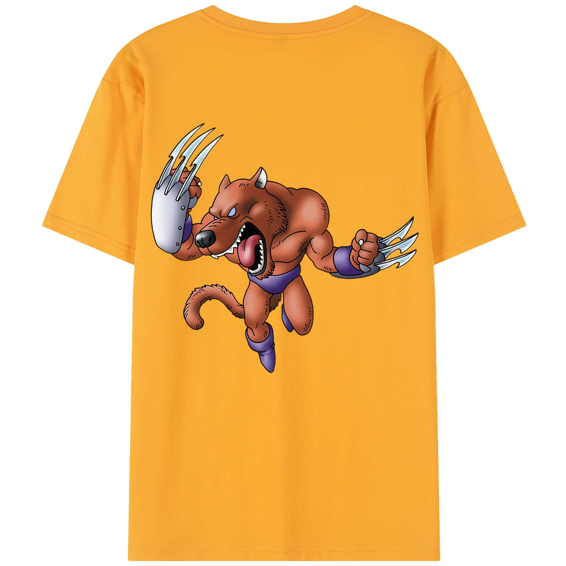 （画像用） ドラゴンクエスト Doragon Kuesuto Dragon Quest レディース半袖Tシャツ(バックプリント)