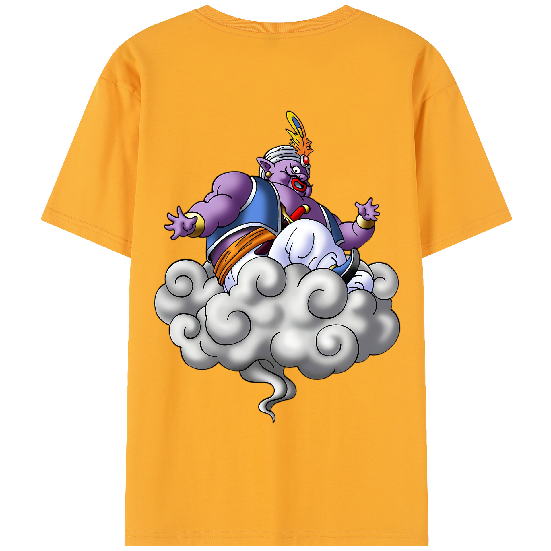 （画像用） ドラゴンクエスト Doragon Kuesuto Dragon Quest レディース半袖Tシャツ(バックプリント)