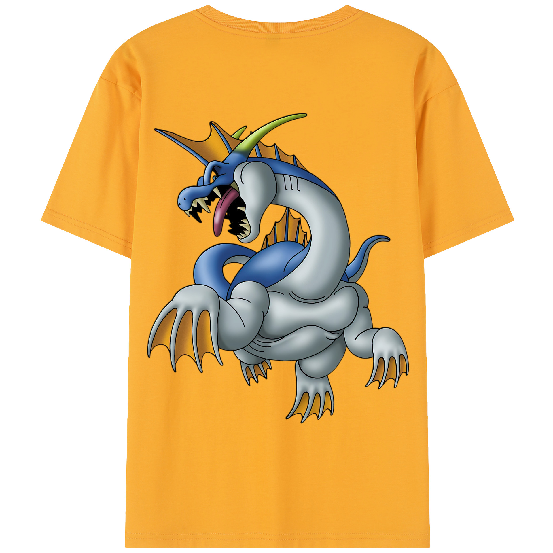 （画像用） ドラゴンクエスト Doragon Kuesuto Dragon Quest レディース半袖Tシャツ(バックプリント)