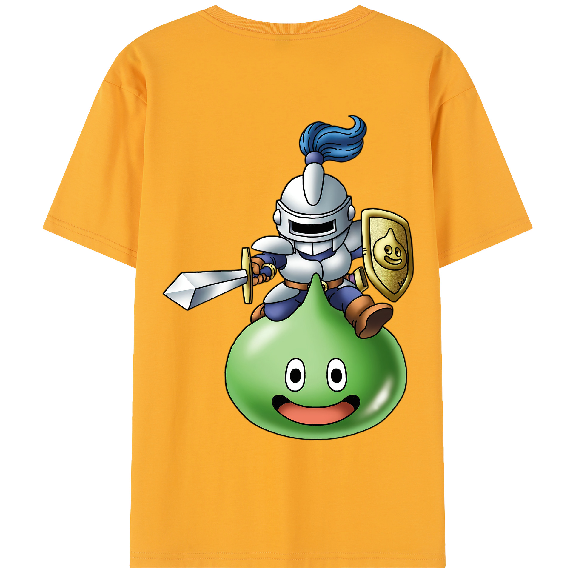 （画像用） ドラゴンクエスト Doragon Kuesuto Dragon Quest レディース半袖Tシャツ(バックプリント)