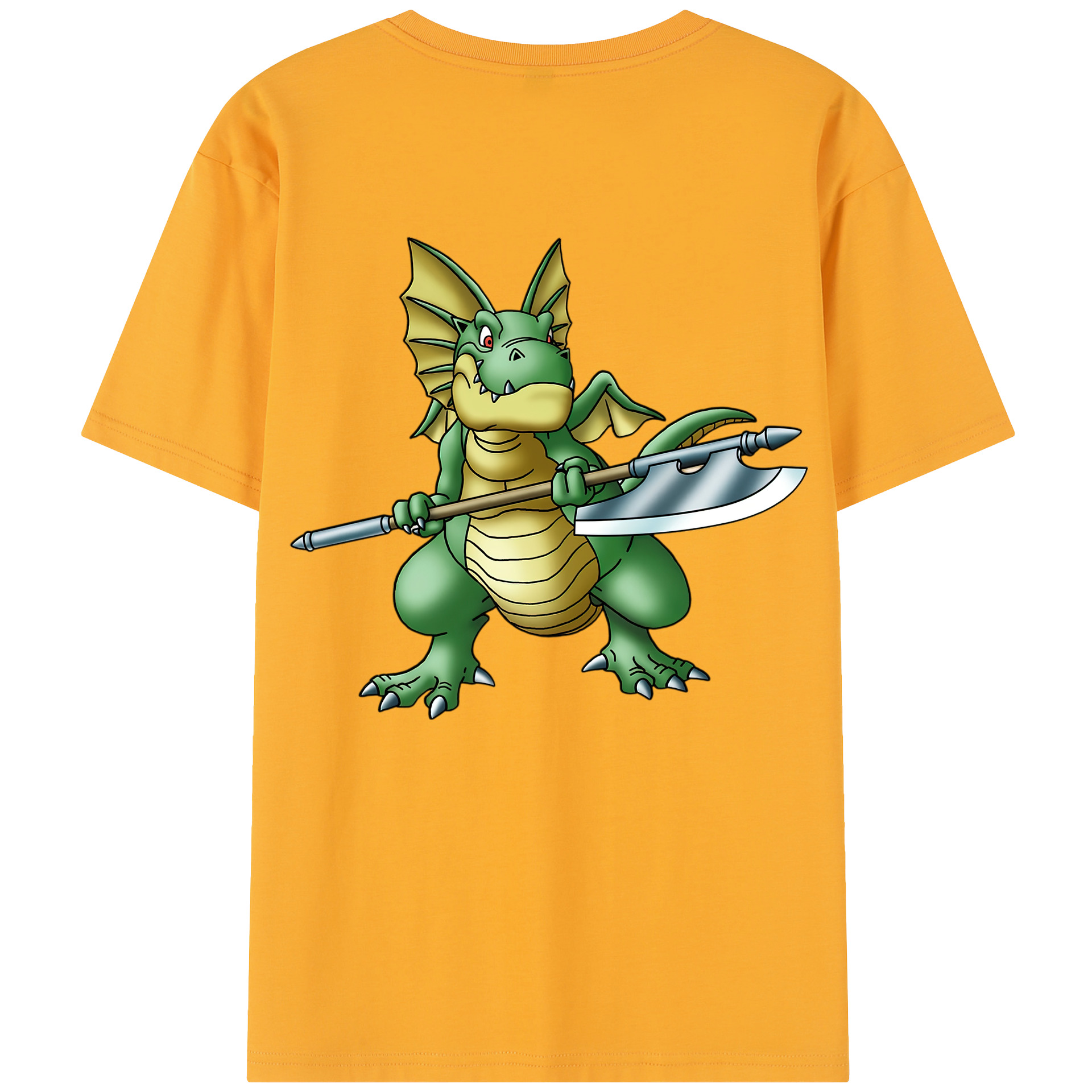 （画像用） ドラゴンクエスト Doragon Kuesuto Dragon Quest レディース半袖Tシャツ(バックプリント)