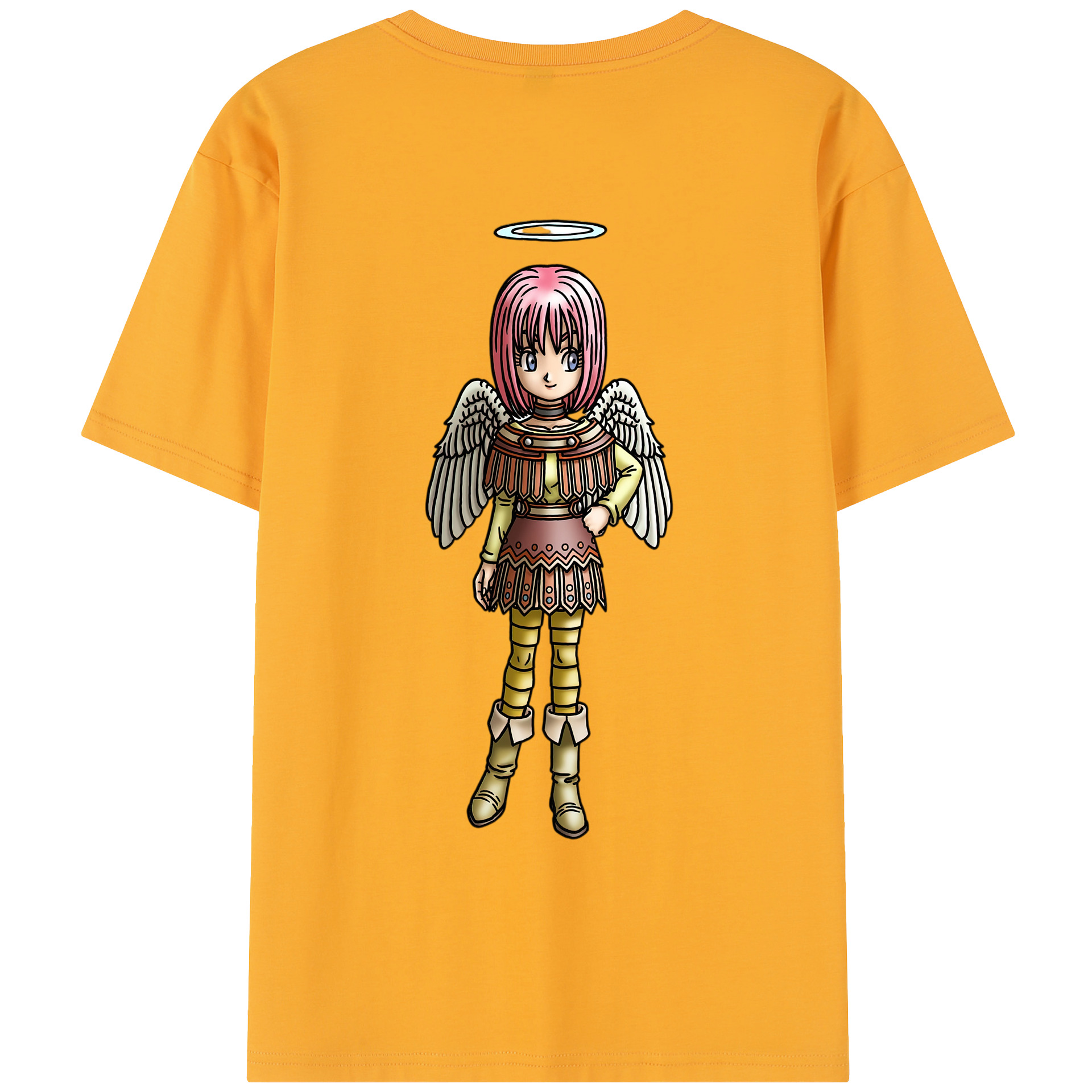 （画像用） ドラゴンクエスト Doragon Kuesuto Dragon Quest レディース半袖Tシャツ(バックプリント)