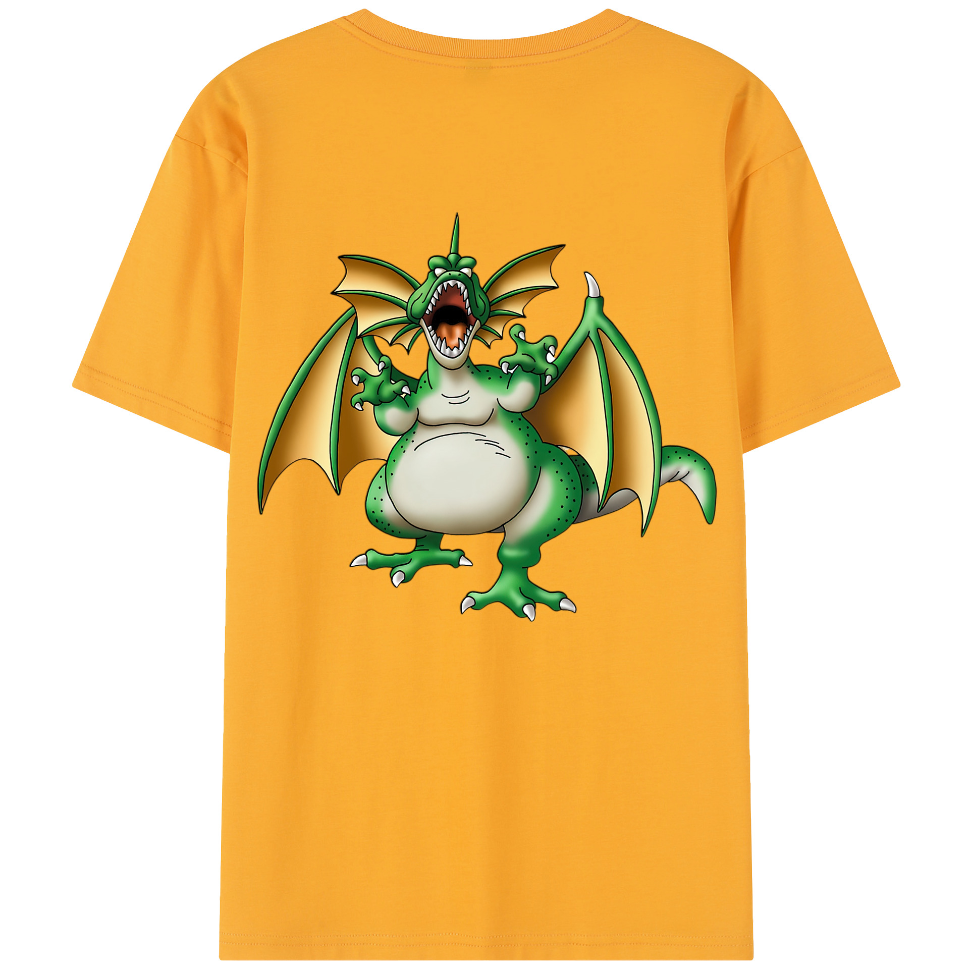 （画像用） ドラゴンクエスト Doragon Kuesuto Dragon Quest レディース半袖Tシャツ(バックプリント)