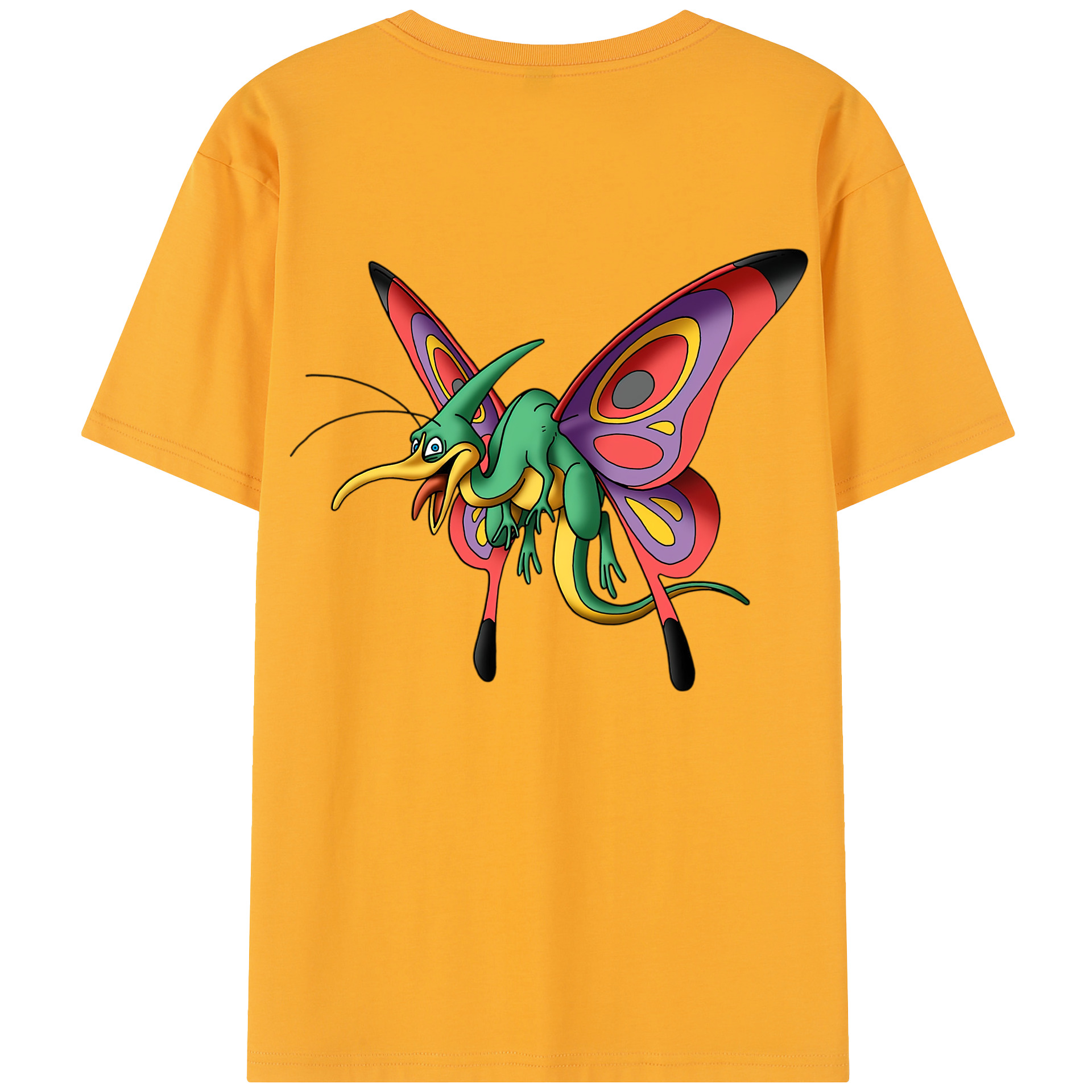 （画像用） ドラゴンクエスト Doragon Kuesuto Dragon Quest レディース半袖Tシャツ(バックプリント)