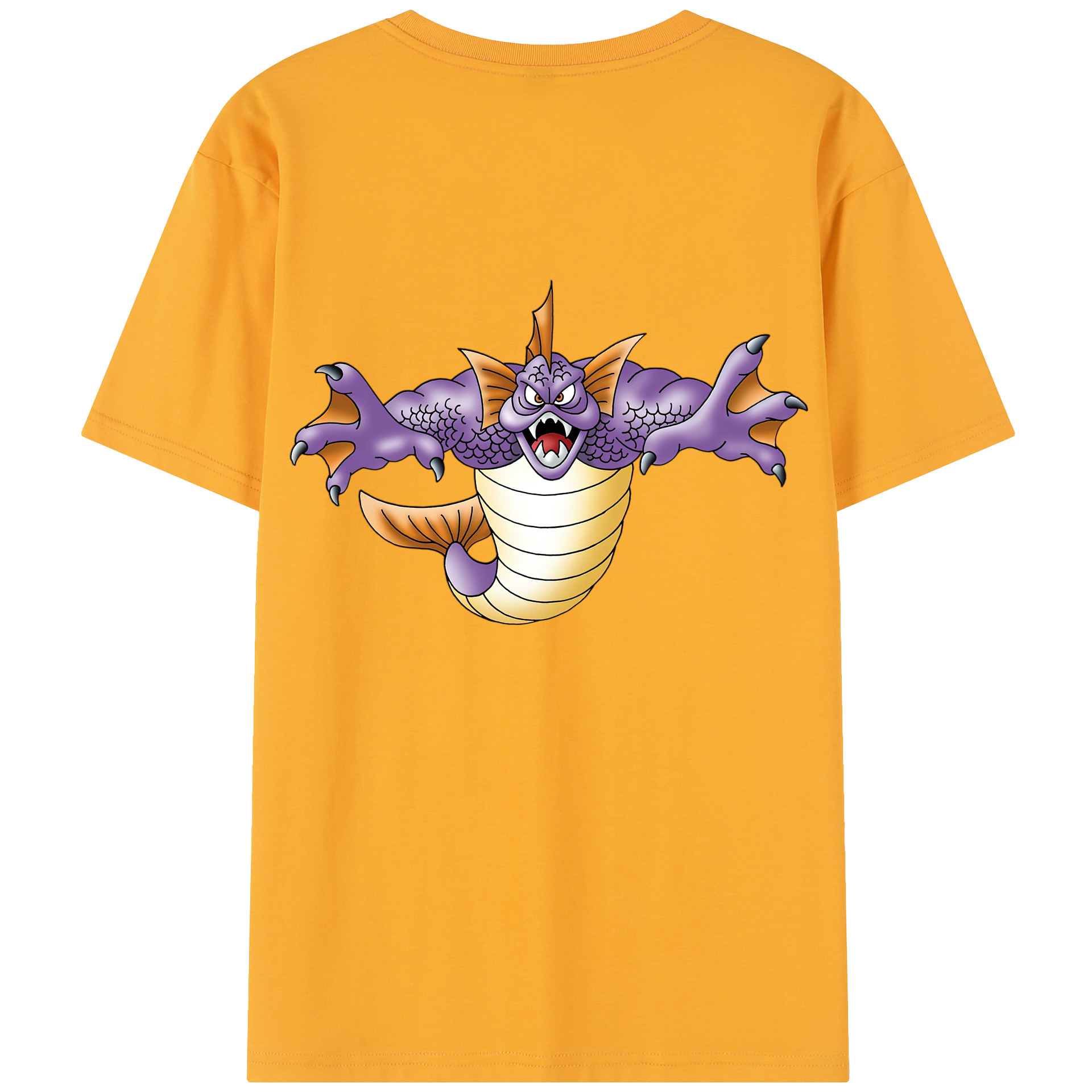 （画像用） ドラゴンクエスト Doragon Kuesuto Dragon Quest レディース半袖Tシャツ(バックプリント)
