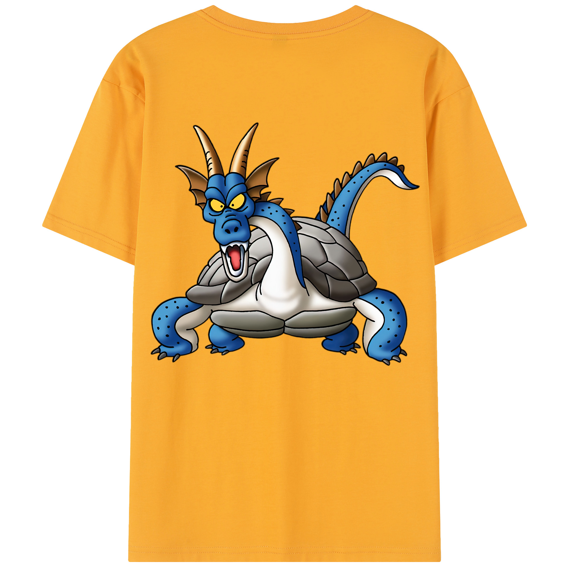 （画像用） ドラゴンクエスト Doragon Kuesuto Dragon Quest レディース半袖Tシャツ(バックプリント)