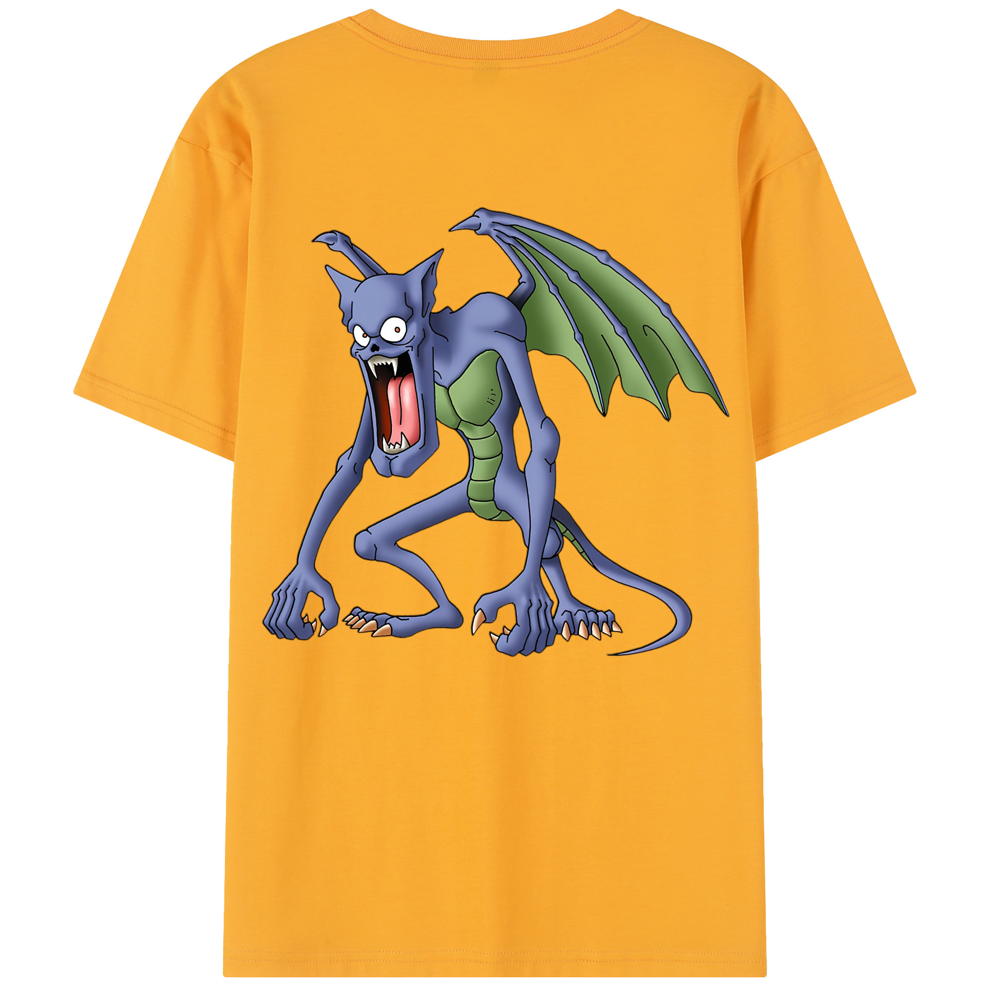 （画像用） ドラゴンクエスト Doragon Kuesuto Dragon Quest レディース半袖Tシャツ(バックプリント)