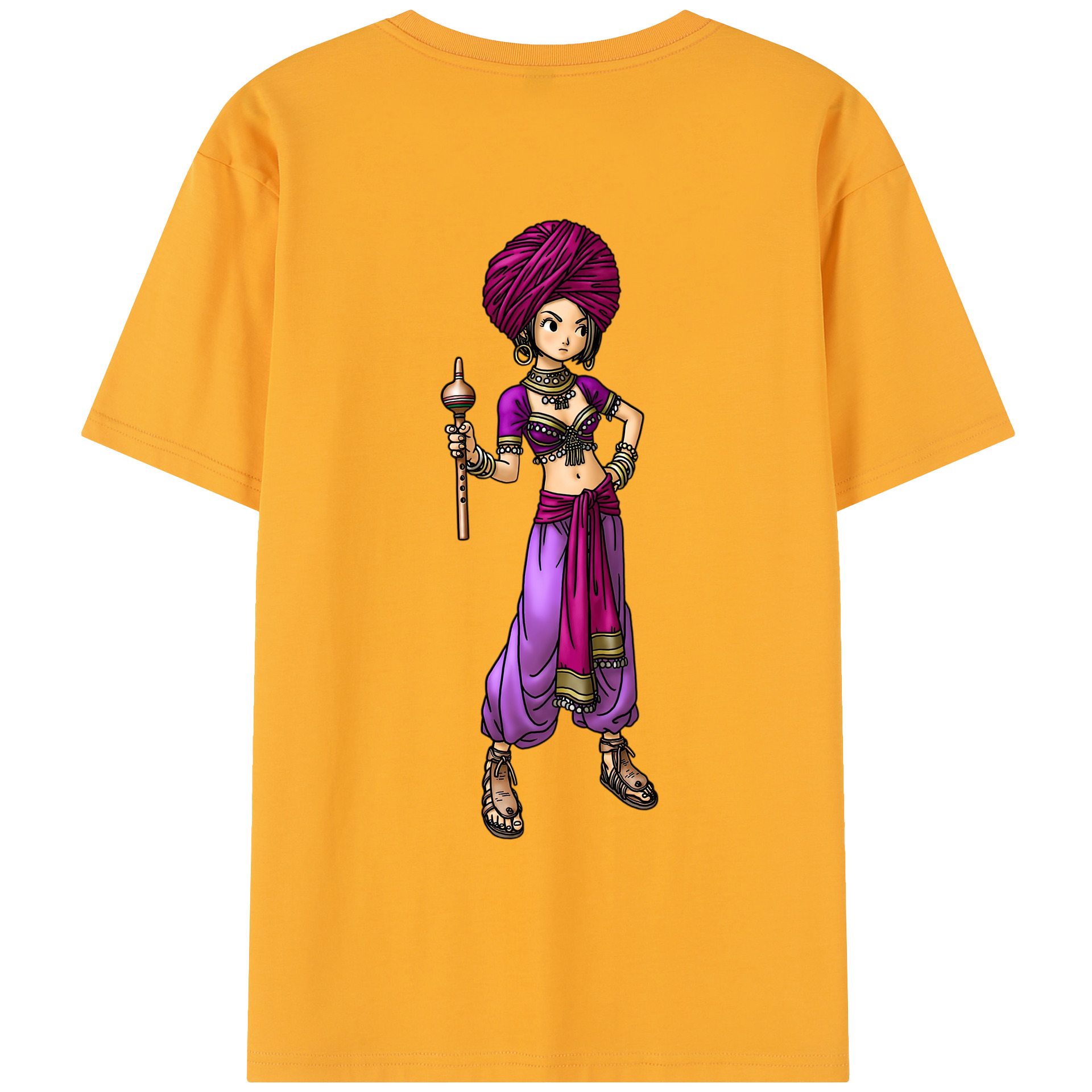 （画像用） ドラゴンクエスト Doragon Kuesuto Dragon Quest レディース半袖Tシャツ(バックプリント)
