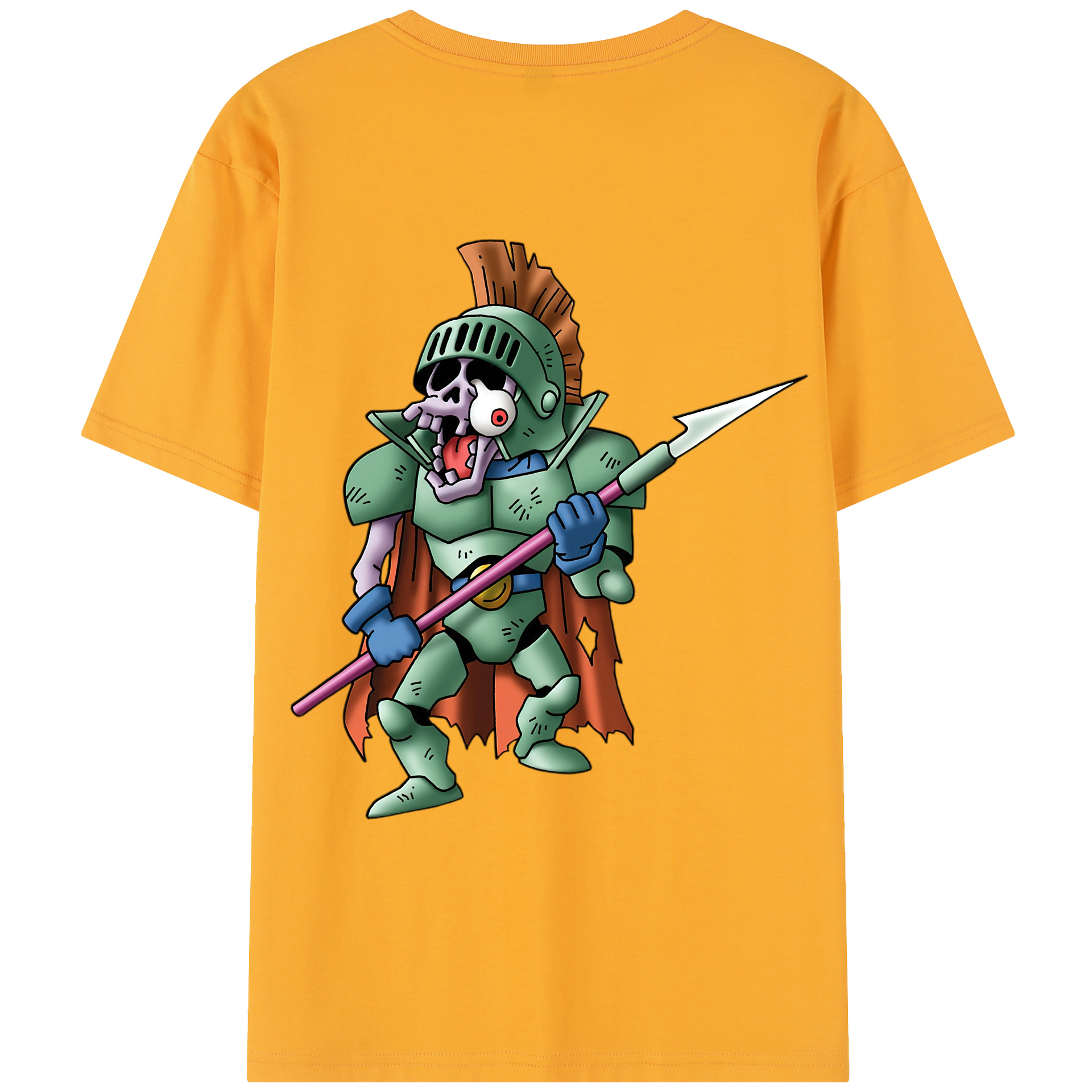 （画像用） ドラゴンクエスト Doragon Kuesuto Dragon Quest レディース半袖Tシャツ(バックプリント)