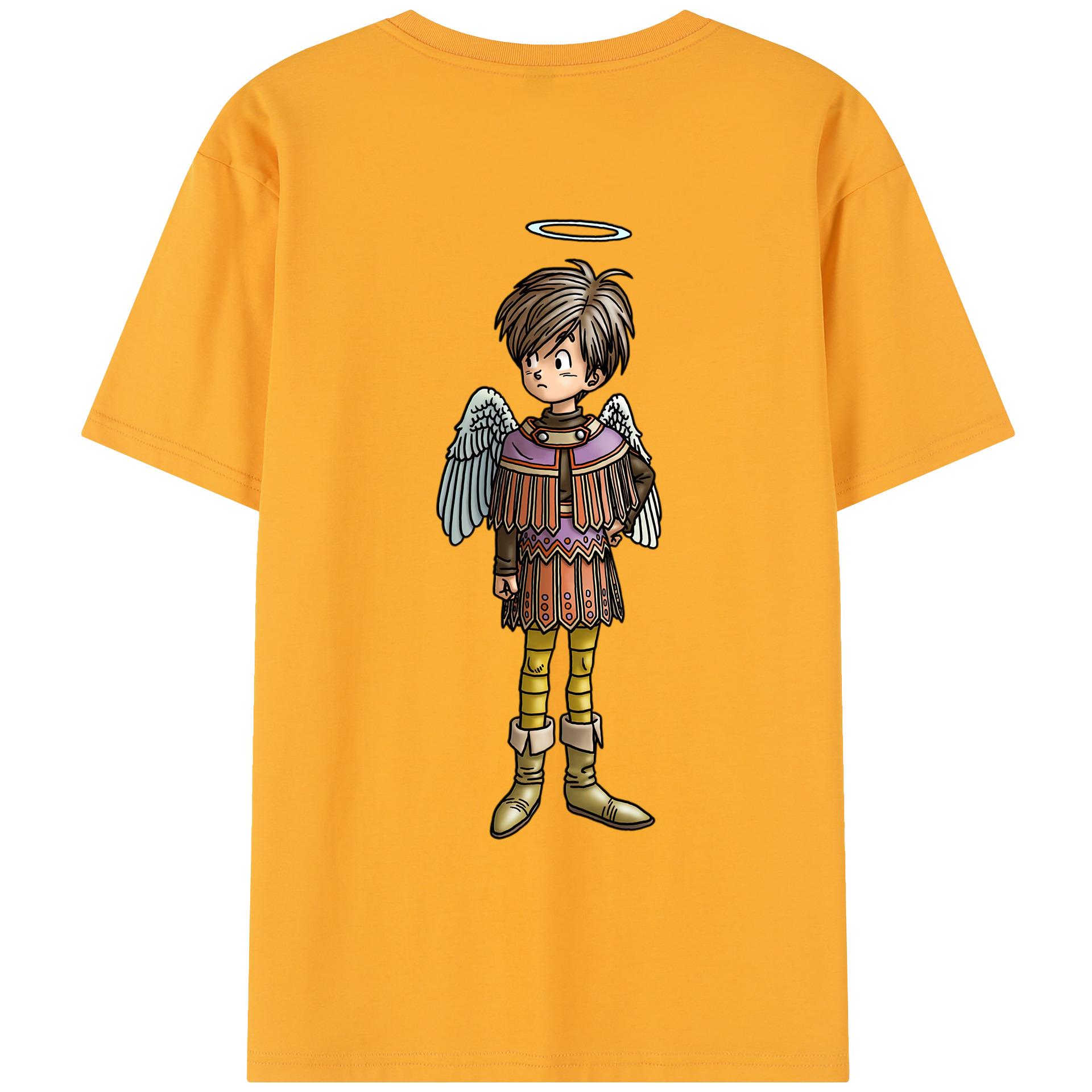 （画像用） ドラゴンクエスト Doragon Kuesuto Dragon Quest レディース半袖Tシャツ(バックプリント)