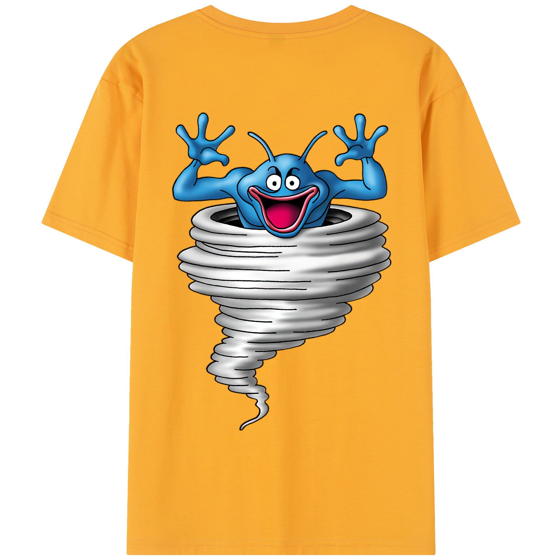 （画像用） ドラゴンクエスト Doragon Kuesuto Dragon Quest レディース半袖Tシャツ(バックプリント)