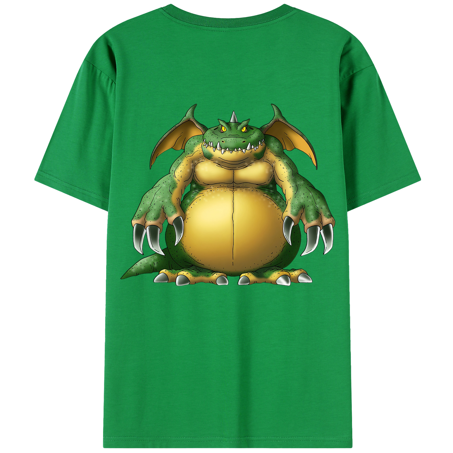 （画像用） ドラゴンクエスト Doragon Kuesuto Dragon Quest レディース半袖Tシャツ(バックプリント)