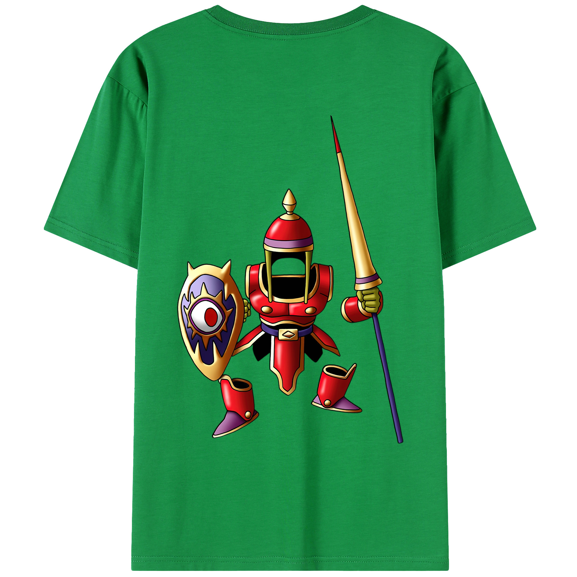 （画像用） ドラゴンクエスト Doragon Kuesuto Dragon Quest レディース半袖Tシャツ(バックプリント)