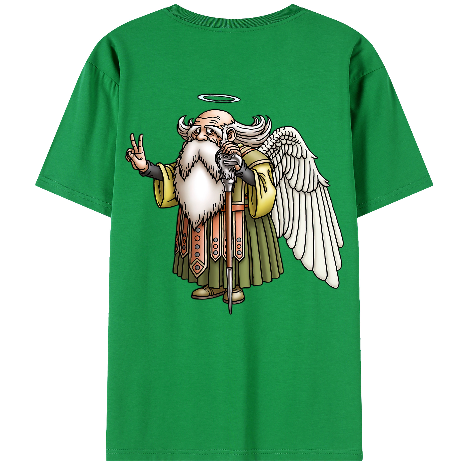 （画像用） ドラゴンクエスト Doragon Kuesuto Dragon Quest レディース半袖Tシャツ(バックプリント)