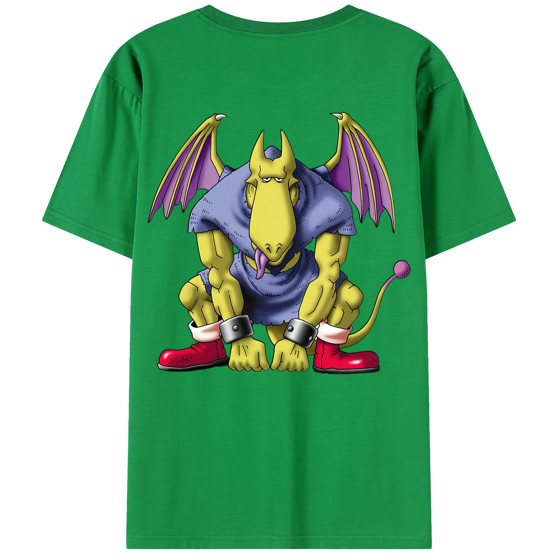 （画像用） ドラゴンクエスト Doragon Kuesuto Dragon Quest レディース半袖Tシャツ(バックプリント)