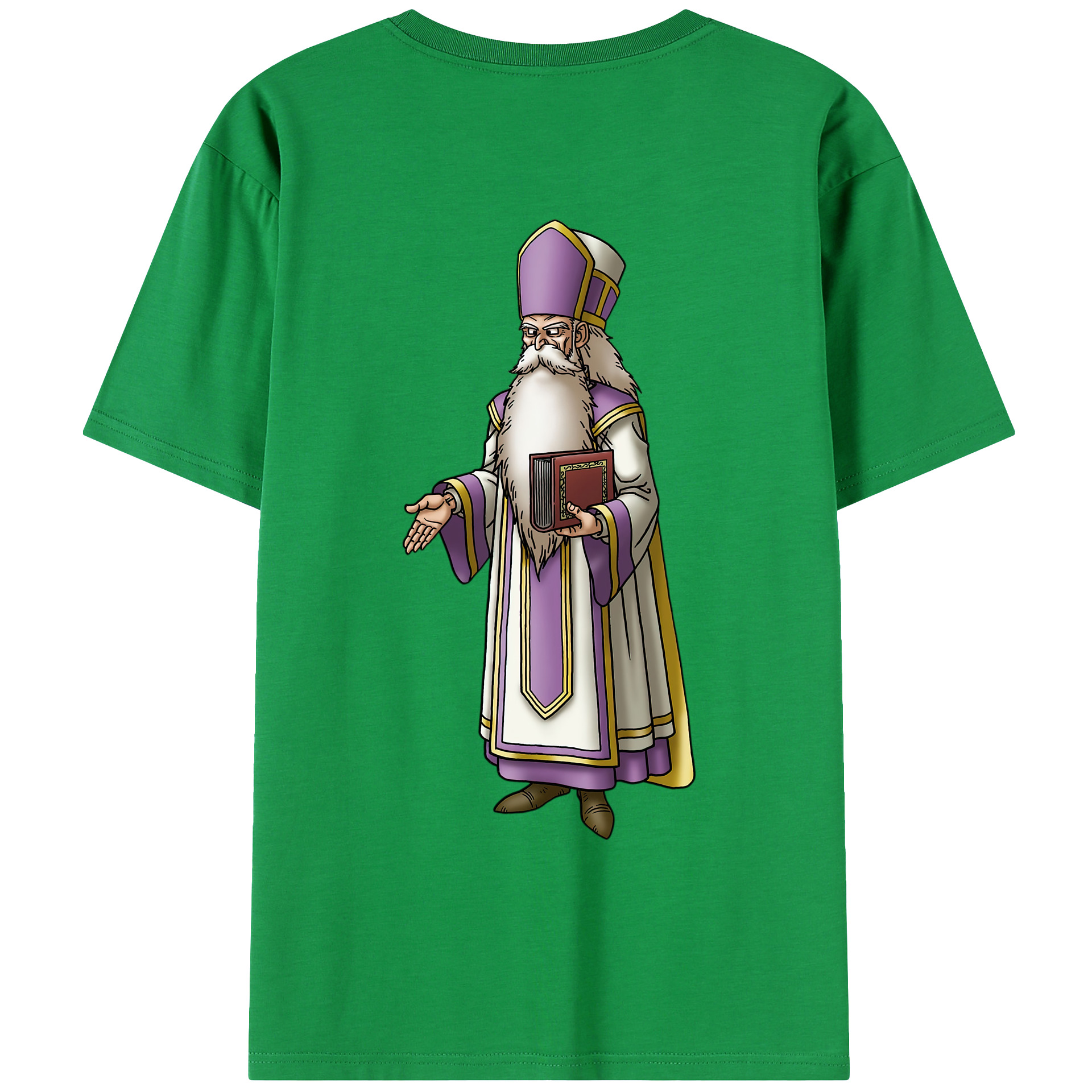 （画像用） ドラゴンクエスト Doragon Kuesuto Dragon Quest レディース半袖Tシャツ(バックプリント)
