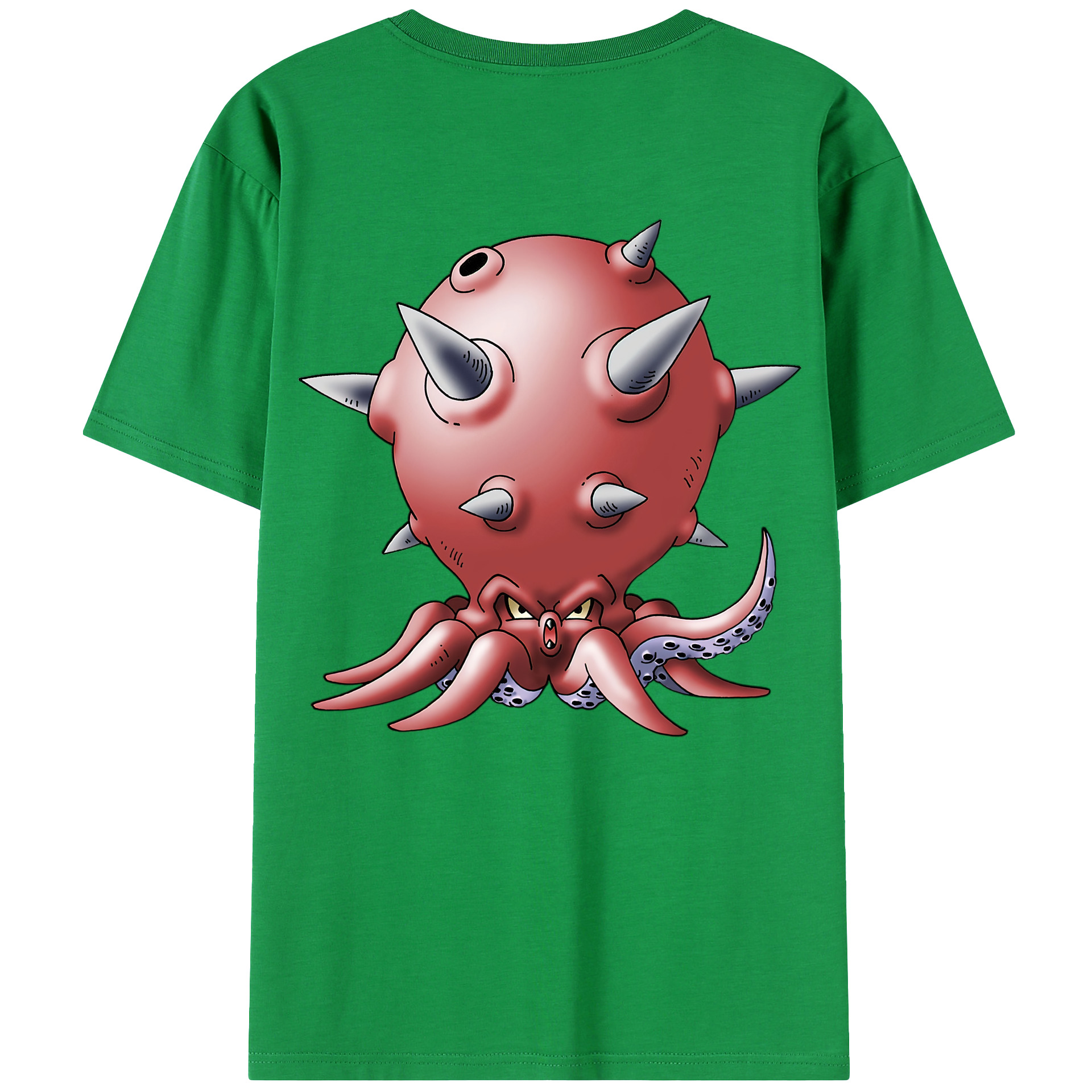 （画像用） ドラゴンクエスト Doragon Kuesuto Dragon Quest レディース半袖Tシャツ(バックプリント)