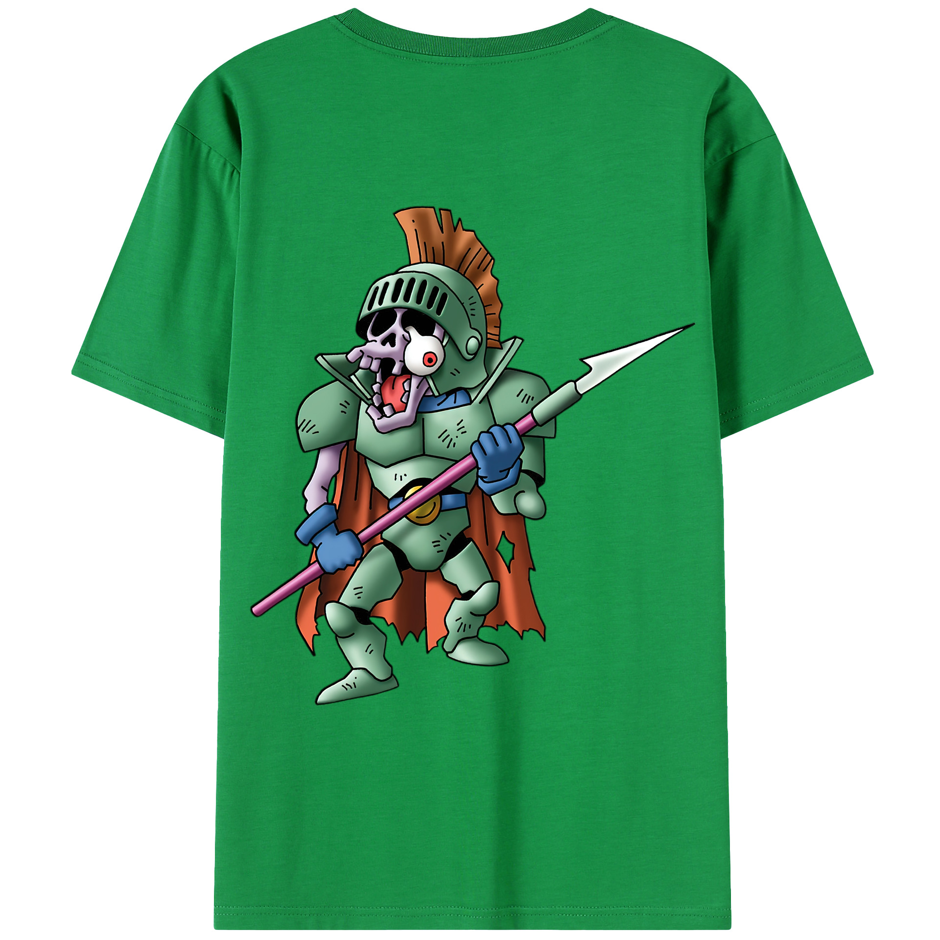 （画像用） ドラゴンクエスト Doragon Kuesuto Dragon Quest レディース半袖Tシャツ(バックプリント)