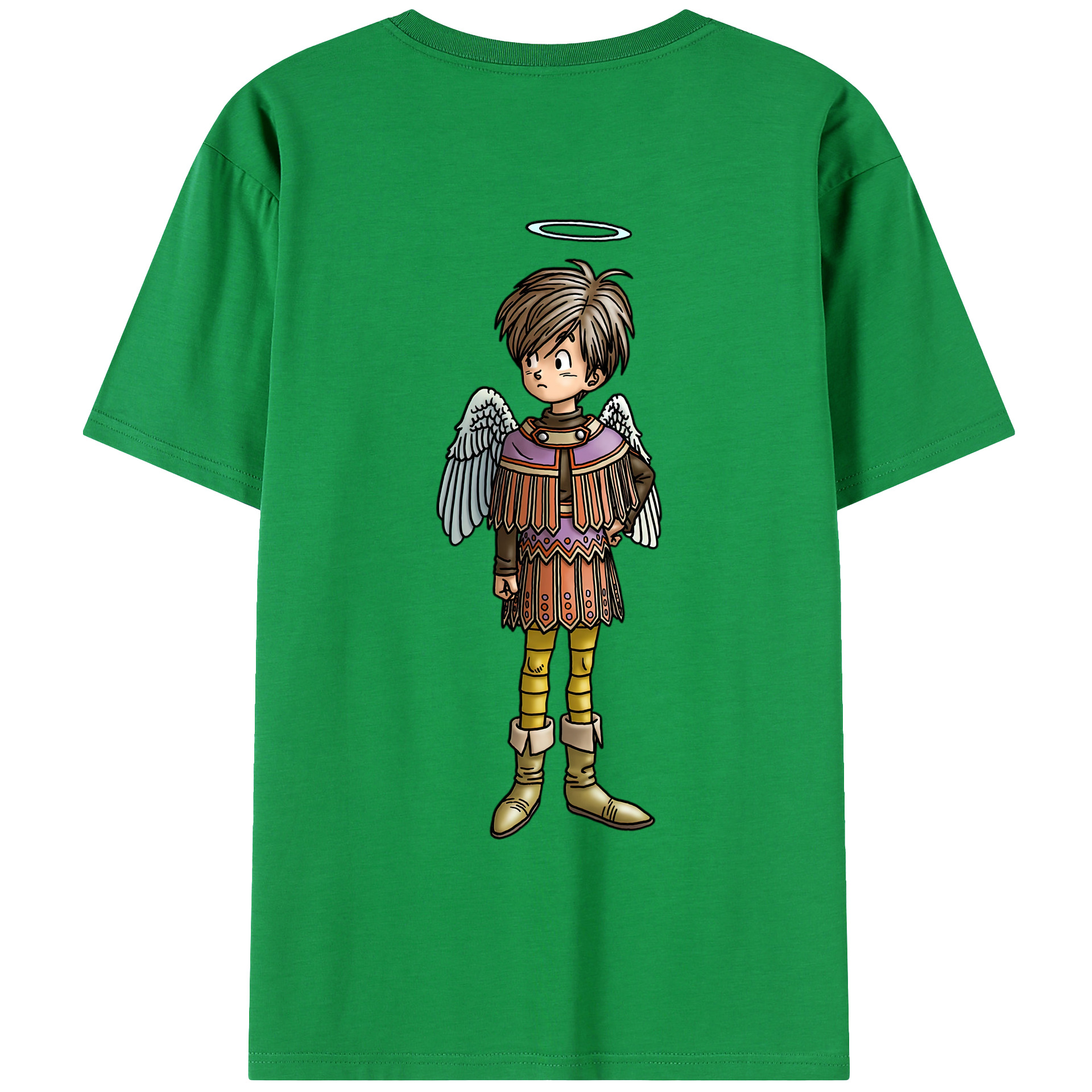 （画像用） ドラゴンクエスト Doragon Kuesuto Dragon Quest レディース半袖Tシャツ(バックプリント)