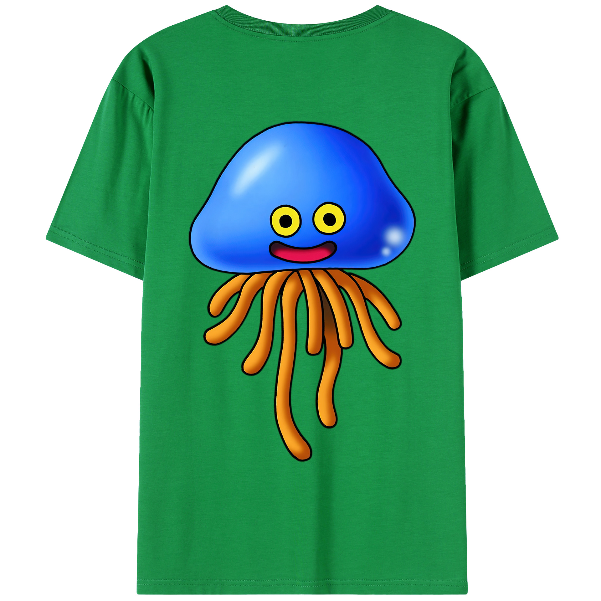 （画像用） ドラゴンクエスト Doragon Kuesuto Dragon Quest レディース半袖Tシャツ(バックプリント)