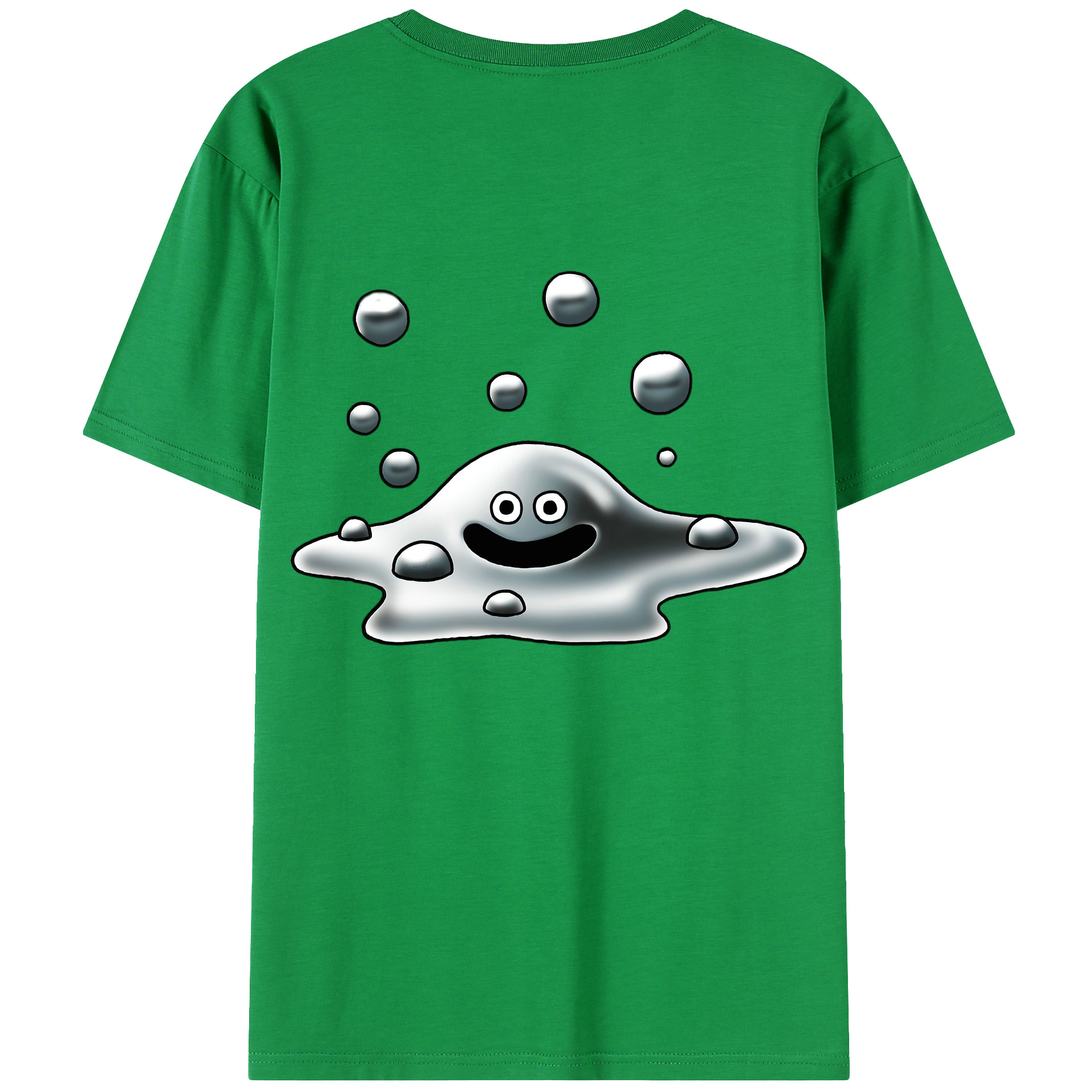 （画像用） ドラゴンクエスト Doragon Kuesuto Dragon Quest レディース半袖Tシャツ(バックプリント)