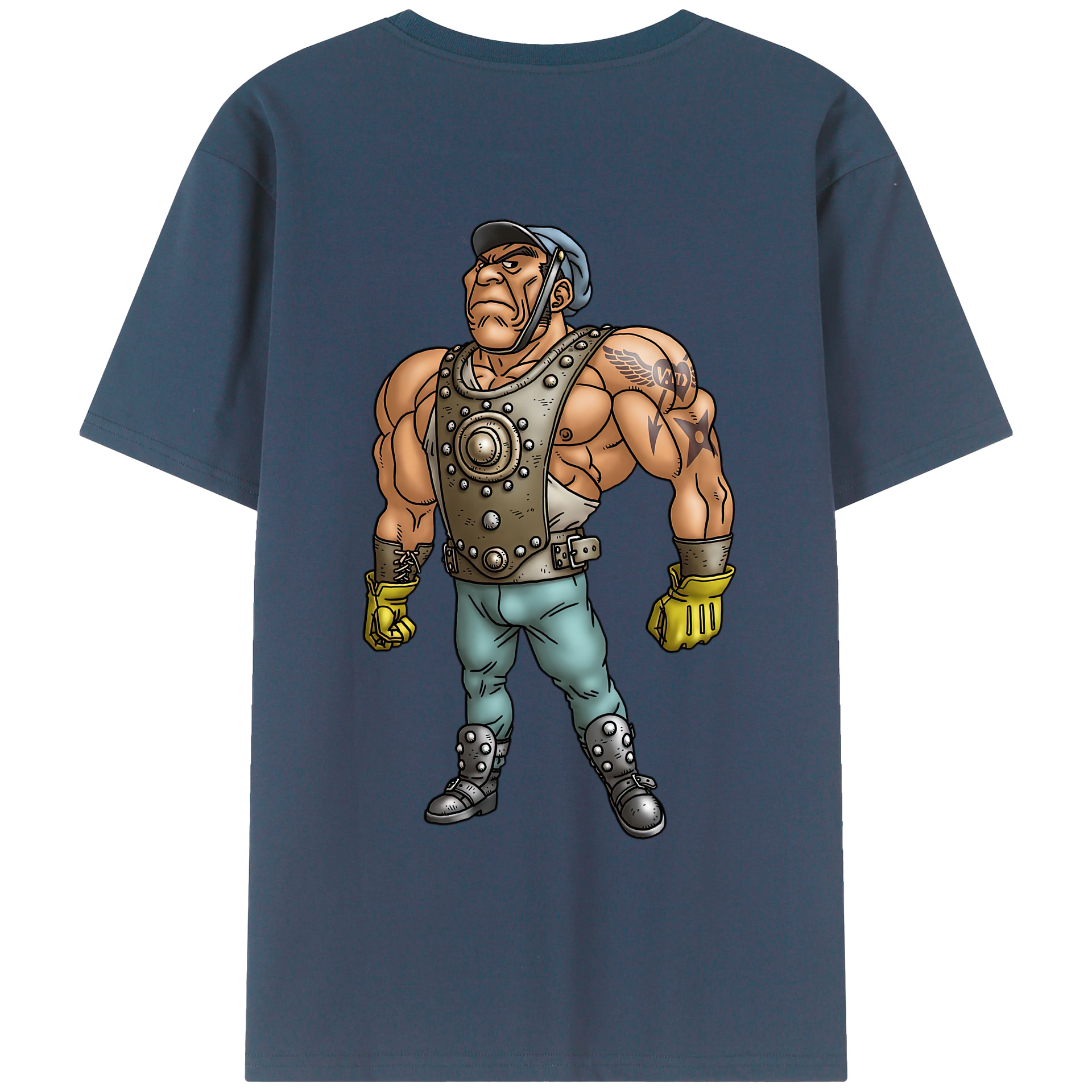 （画像用） ドラゴンクエスト Doragon Kuesuto Dragon Quest レディース半袖Tシャツ(バックプリント)