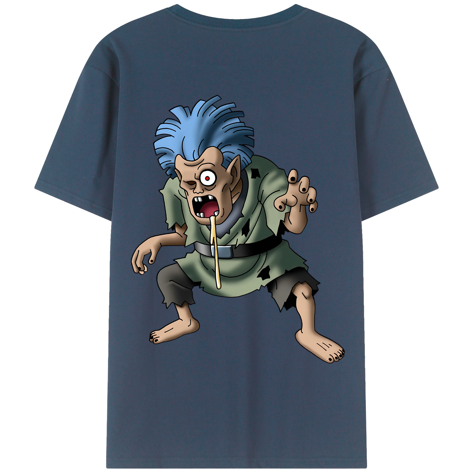 （画像用） ドラゴンクエスト Doragon Kuesuto Dragon Quest レディース半袖Tシャツ(バックプリント)