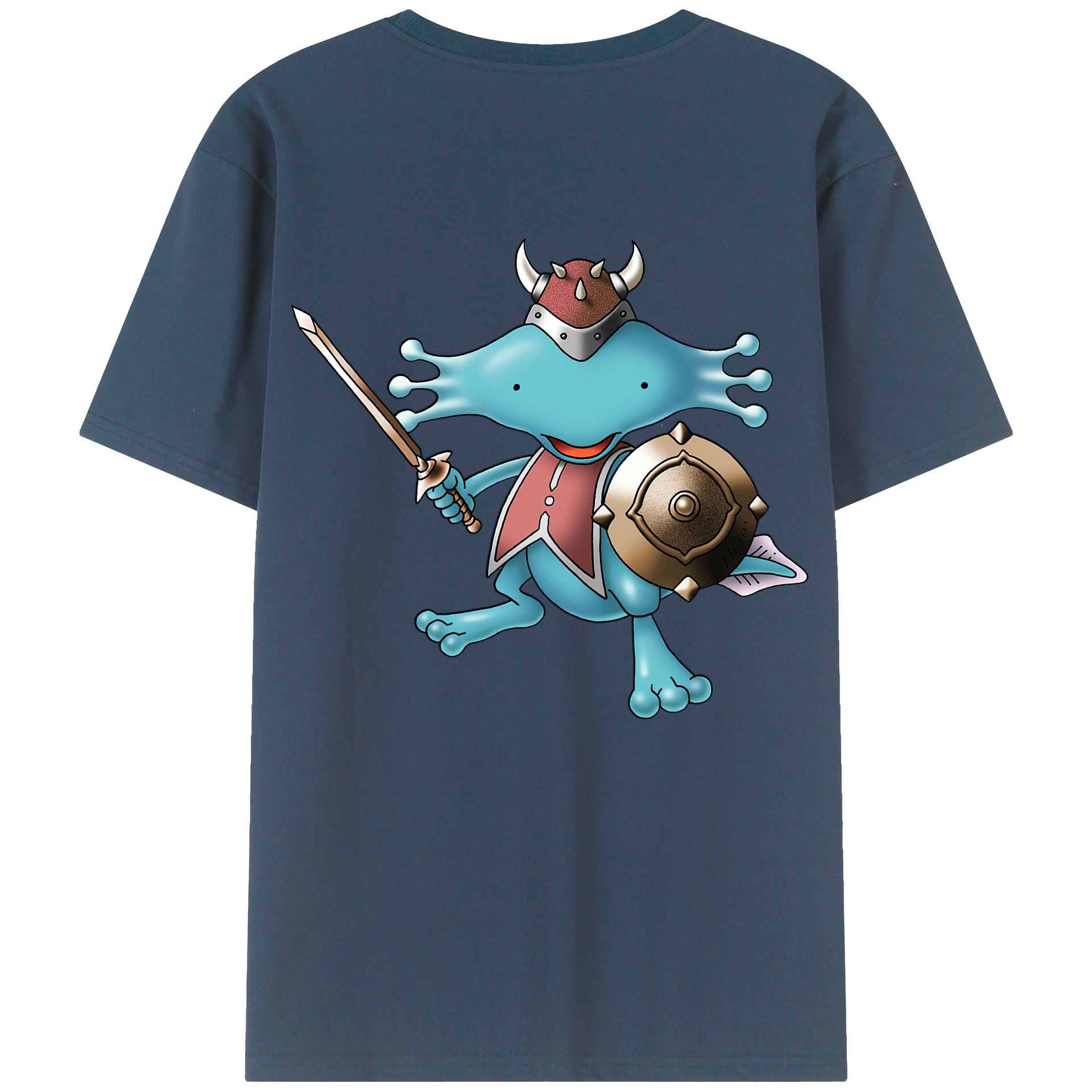 （画像用） ドラゴンクエスト Doragon Kuesuto Dragon Quest レディース半袖Tシャツ(バックプリント)