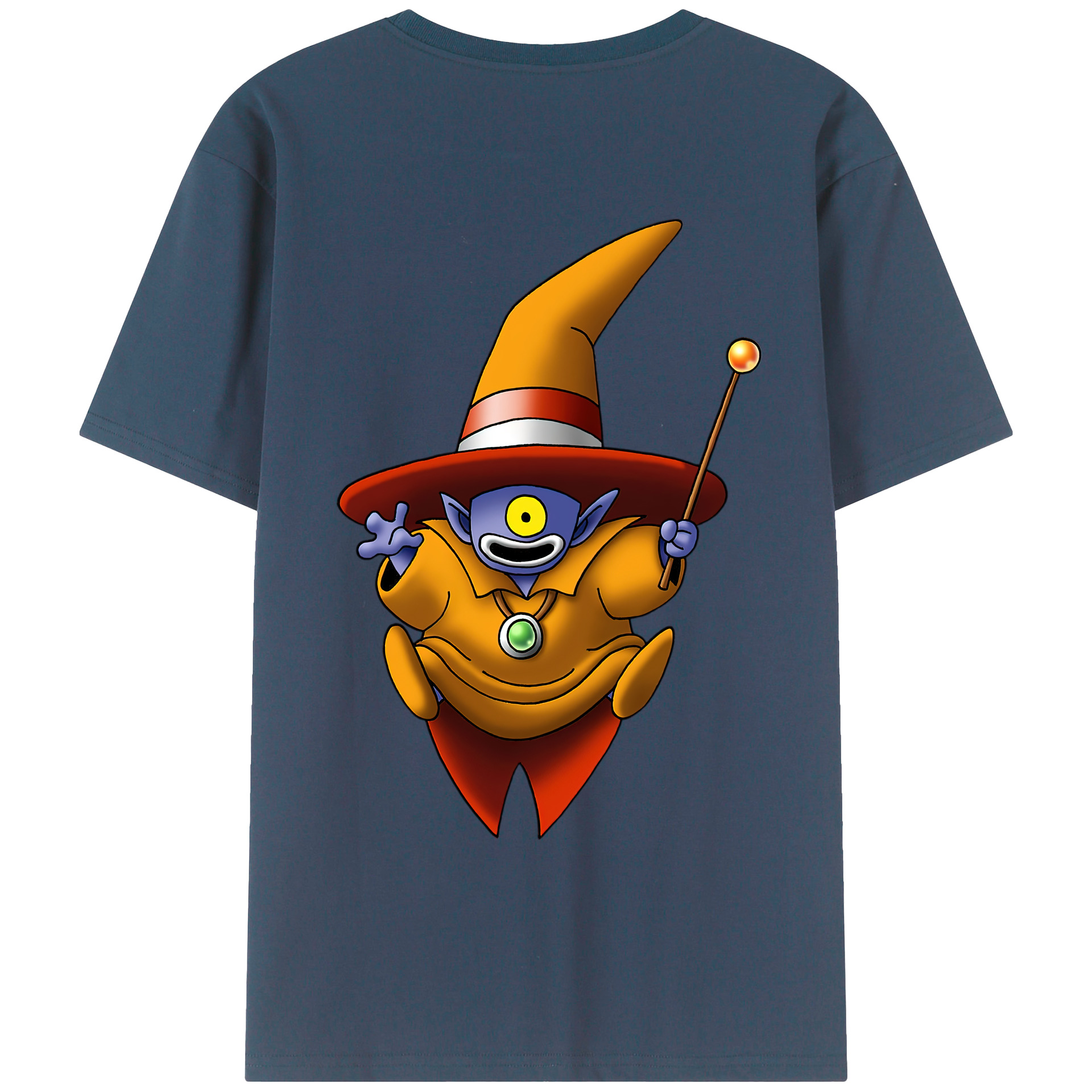 （画像用） ドラゴンクエスト Doragon Kuesuto Dragon Quest レディース半袖Tシャツ(バックプリント)