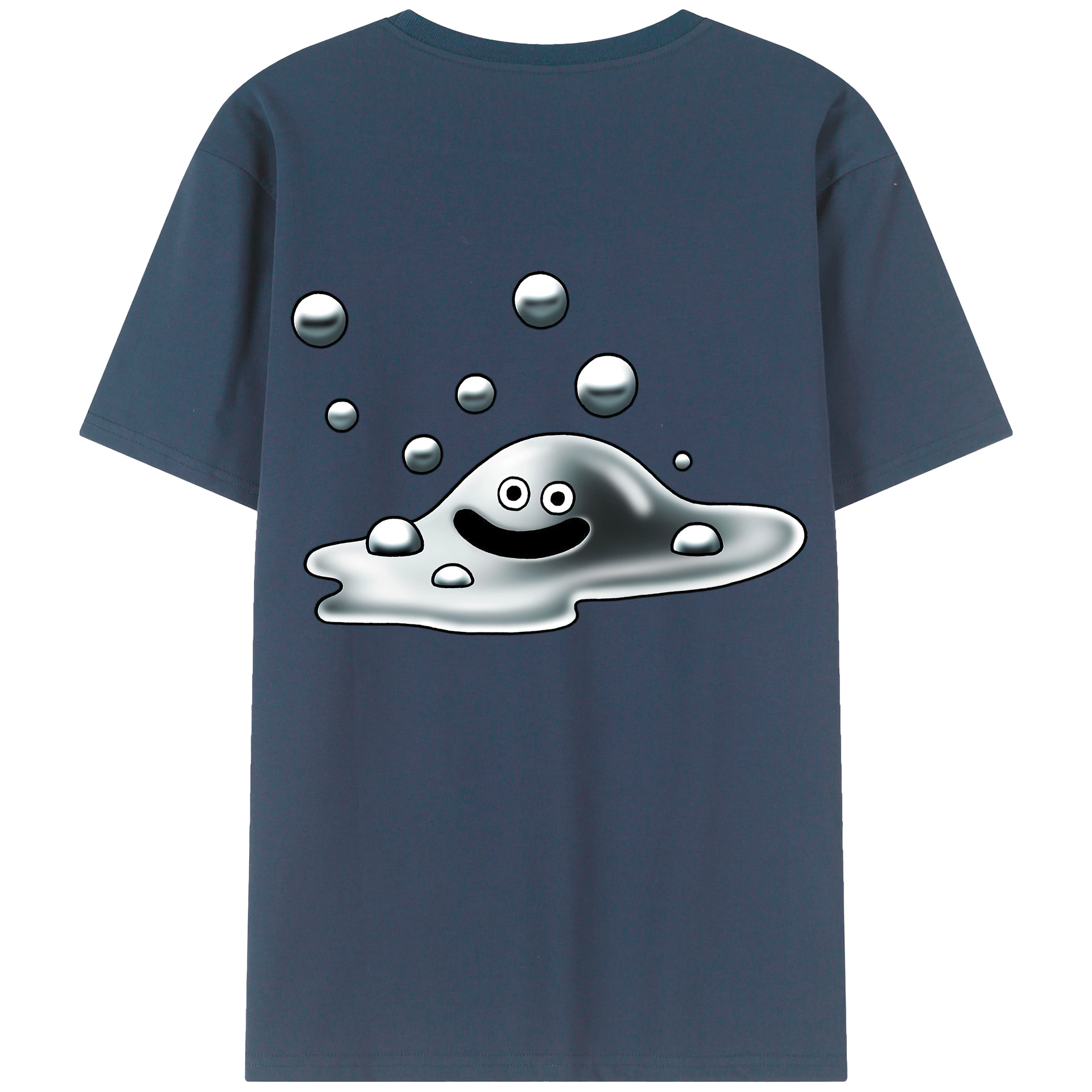 （画像用） ドラゴンクエスト Doragon Kuesuto Dragon Quest レディース半袖Tシャツ(バックプリント)