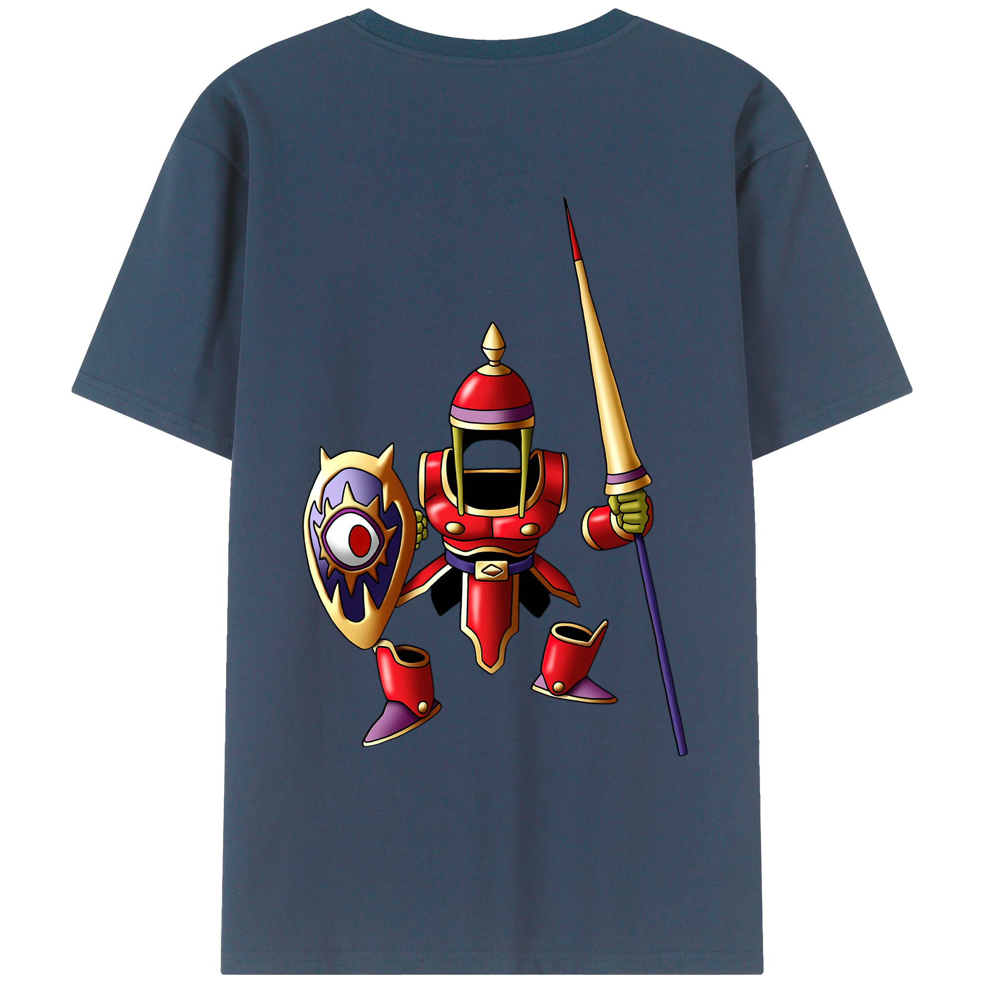 （画像用） ドラゴンクエスト Doragon Kuesuto Dragon Quest レディース半袖Tシャツ(バックプリント)