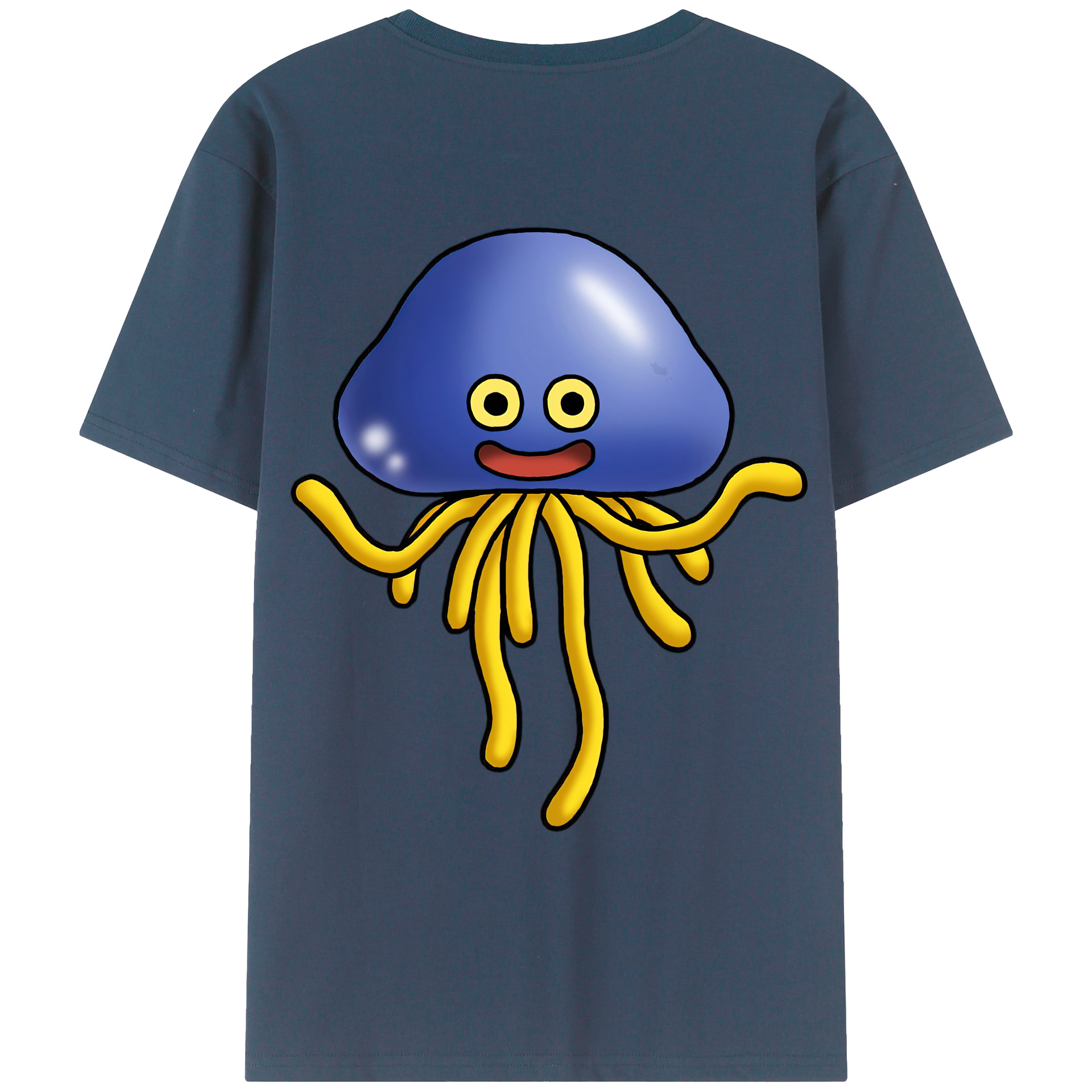 （画像用） ドラゴンクエスト Doragon Kuesuto Dragon Quest レディース半袖Tシャツ(バックプリント)