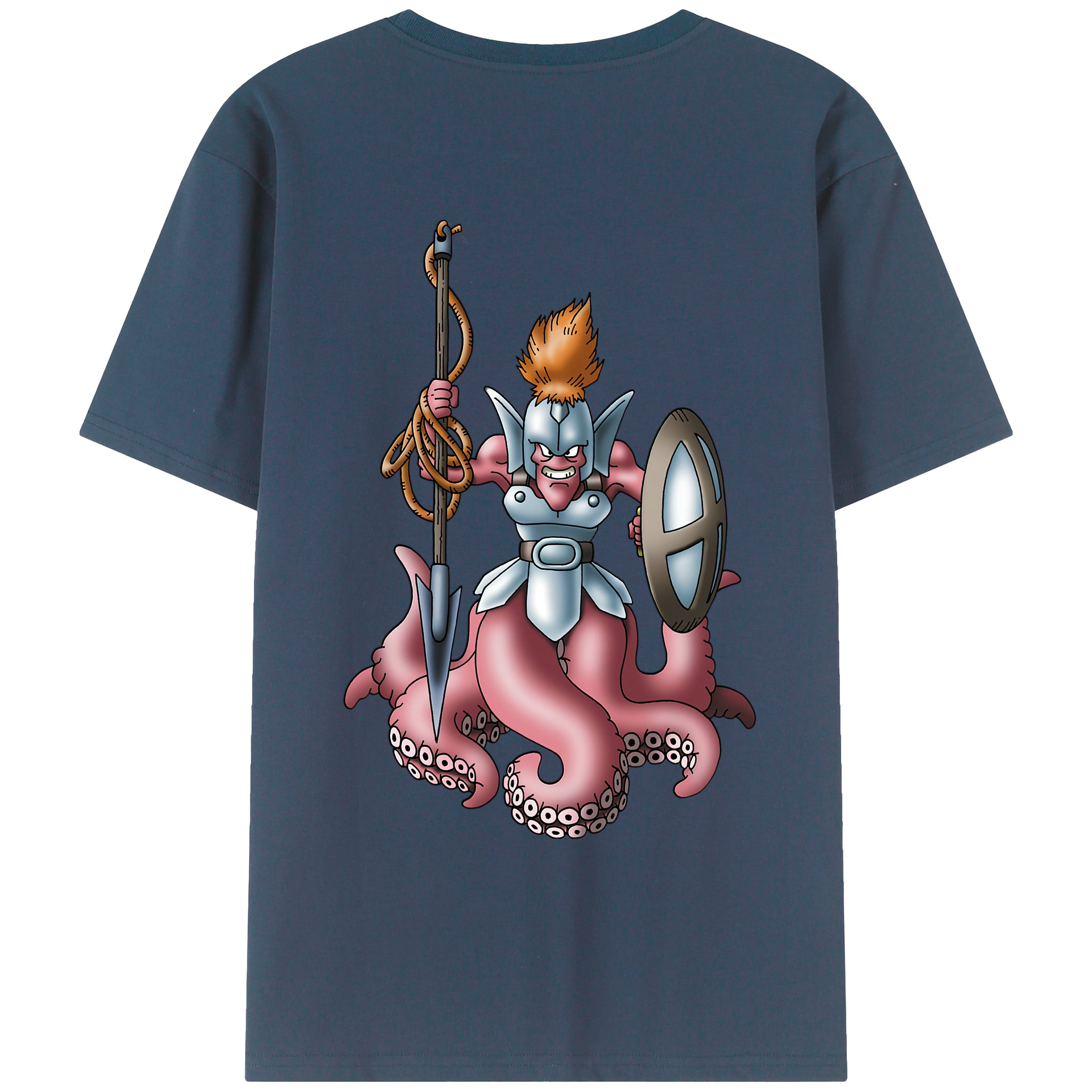 （画像用） ドラゴンクエスト Doragon Kuesuto Dragon Quest レディース半袖Tシャツ(バックプリント)