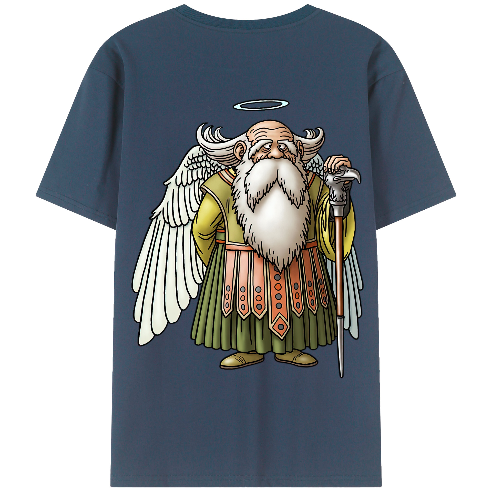（画像用） ドラゴンクエスト Doragon Kuesuto Dragon Quest レディース半袖Tシャツ(バックプリント)